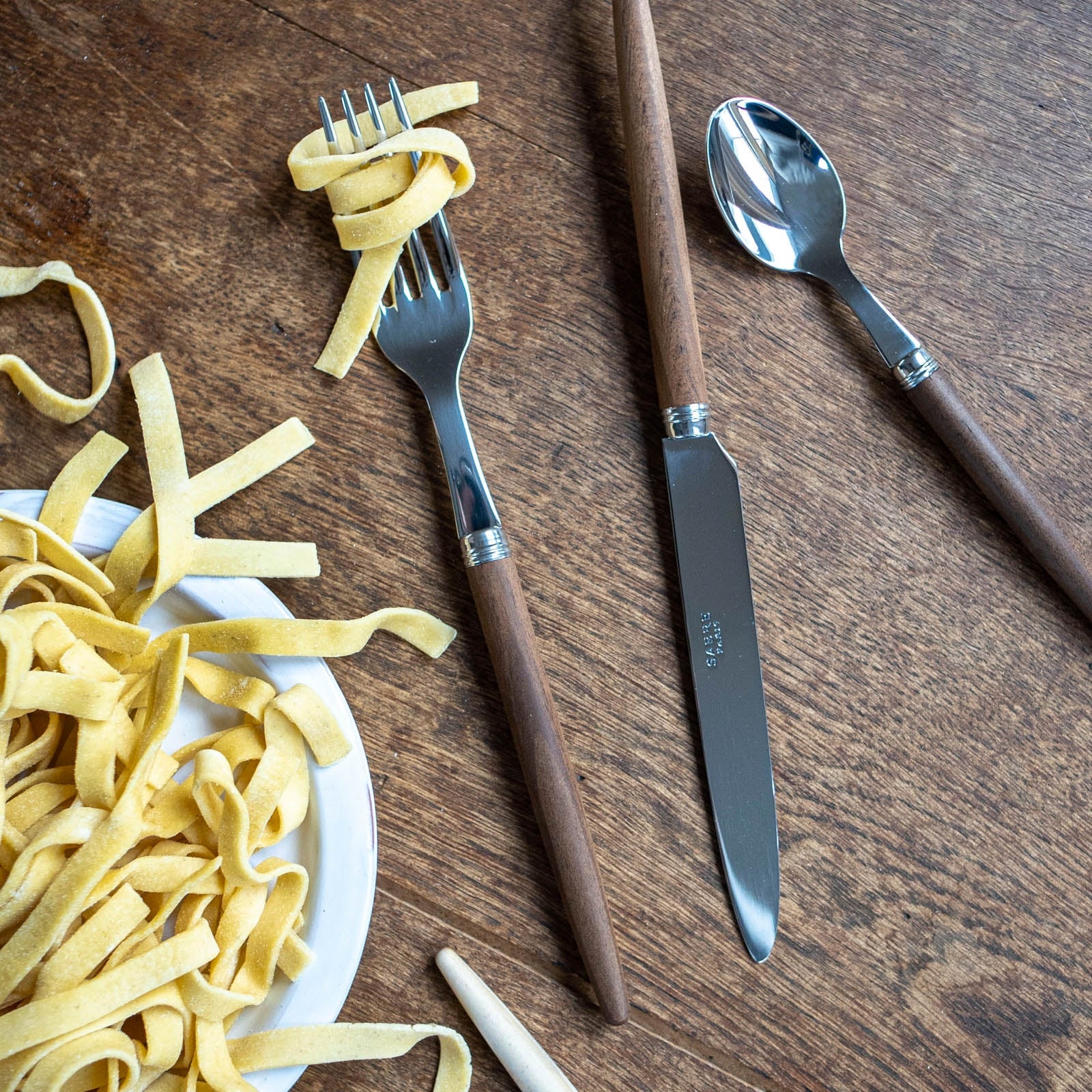 Jonc, Dark wood - Dinner knife