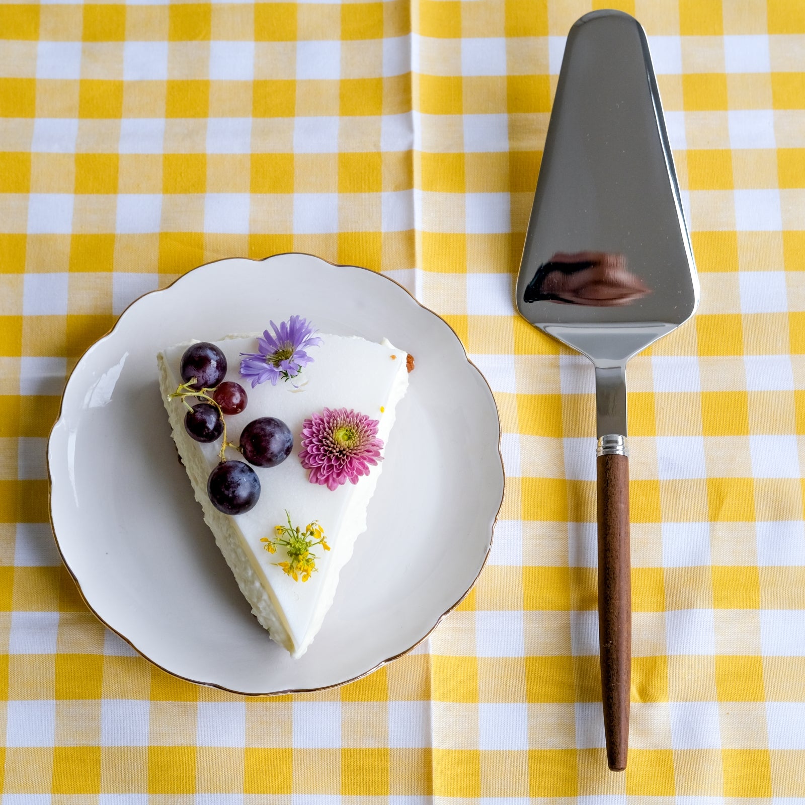 Jonc, Dark wood - Tart server