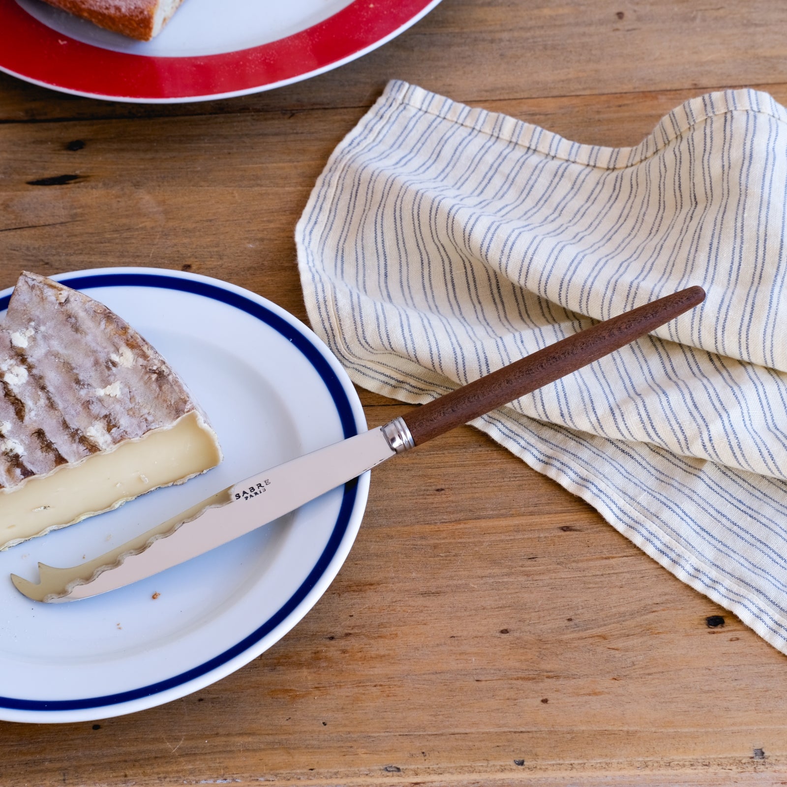 Jonc, Dark wood - Cheese knife large