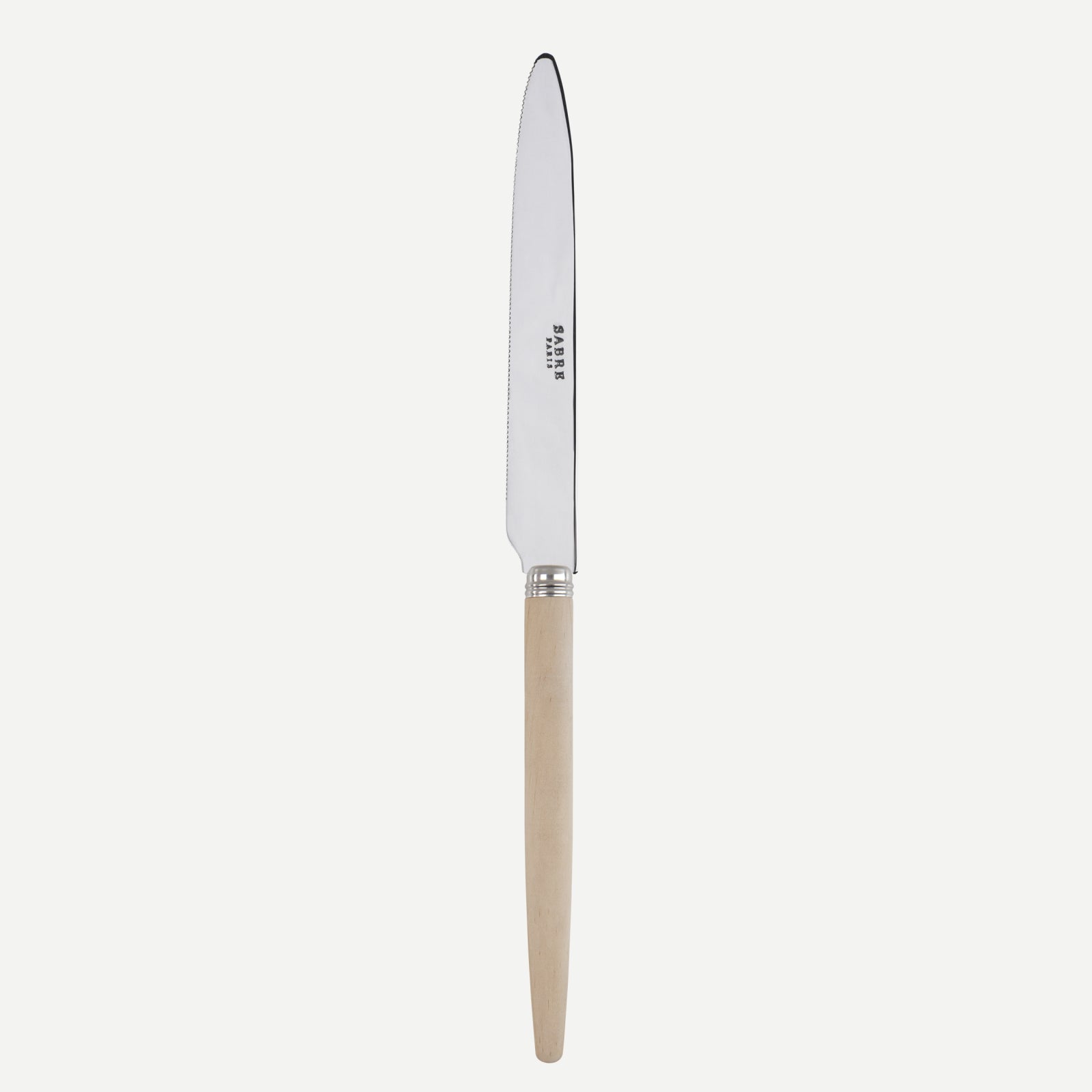 Jonc, Light wood - Serrated dinner knife blade