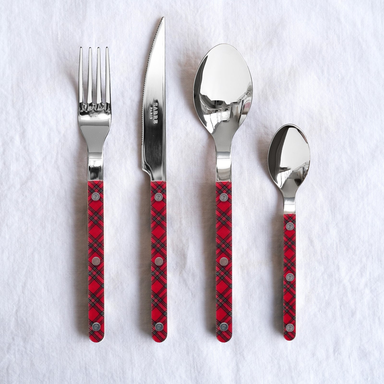 Bistrot Tartan, Red - Soup spoon