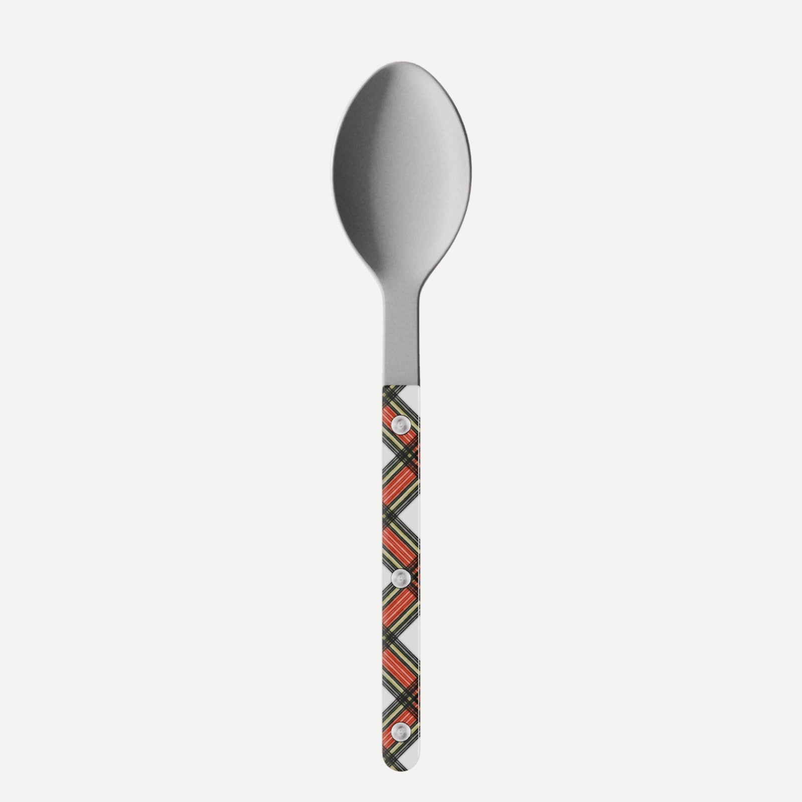 Bistrot Vintage Tartan, White - Soup spoon