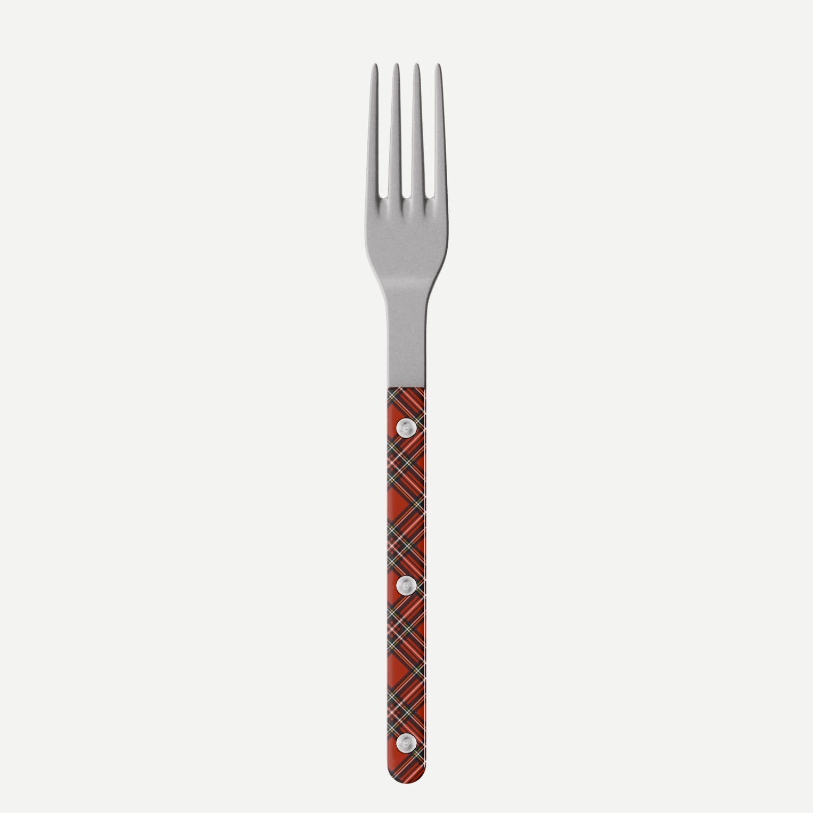 Bistrot Vintage Tartan, Red - Dinner fork