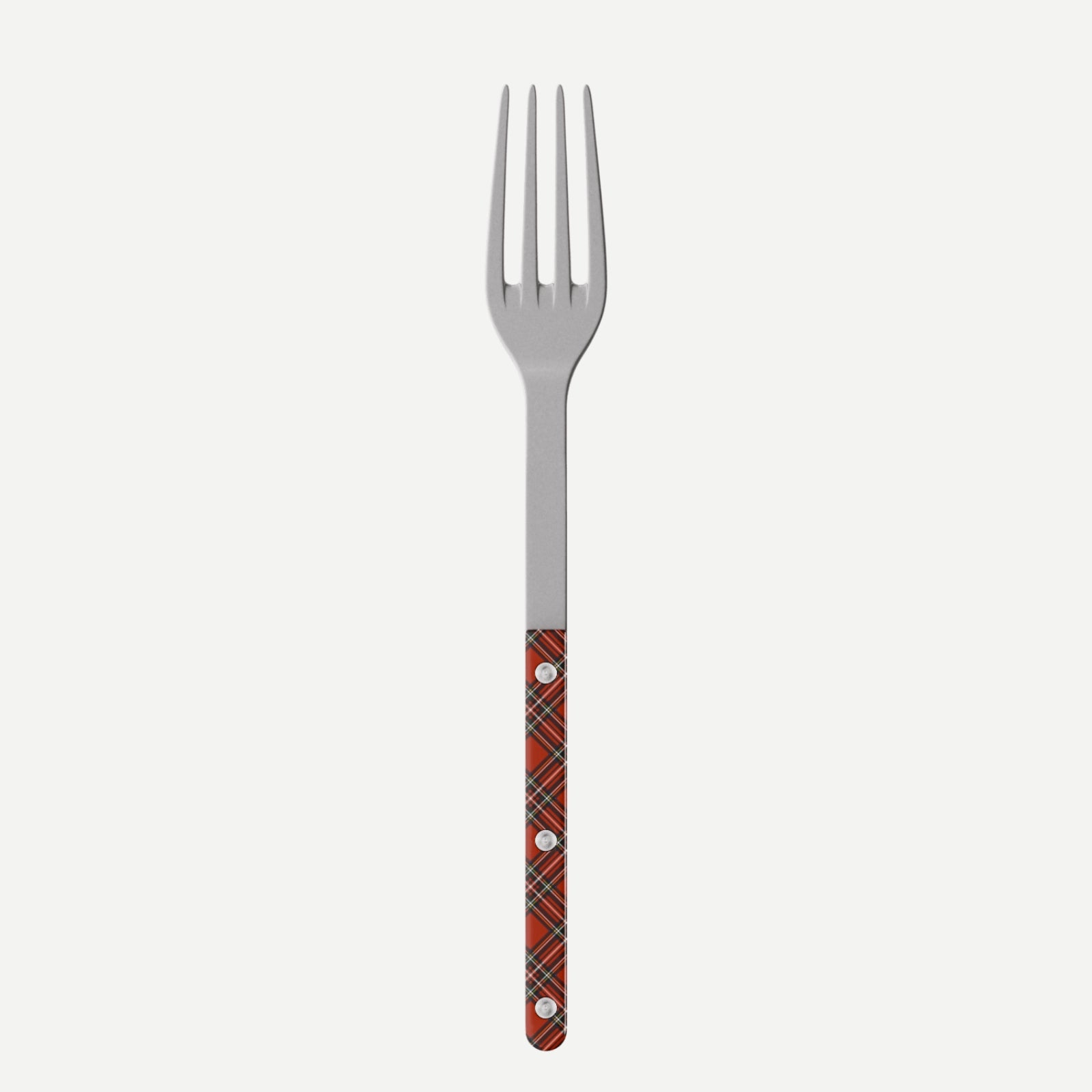 Bistrot Vintage Tartan, Red - Serving fork