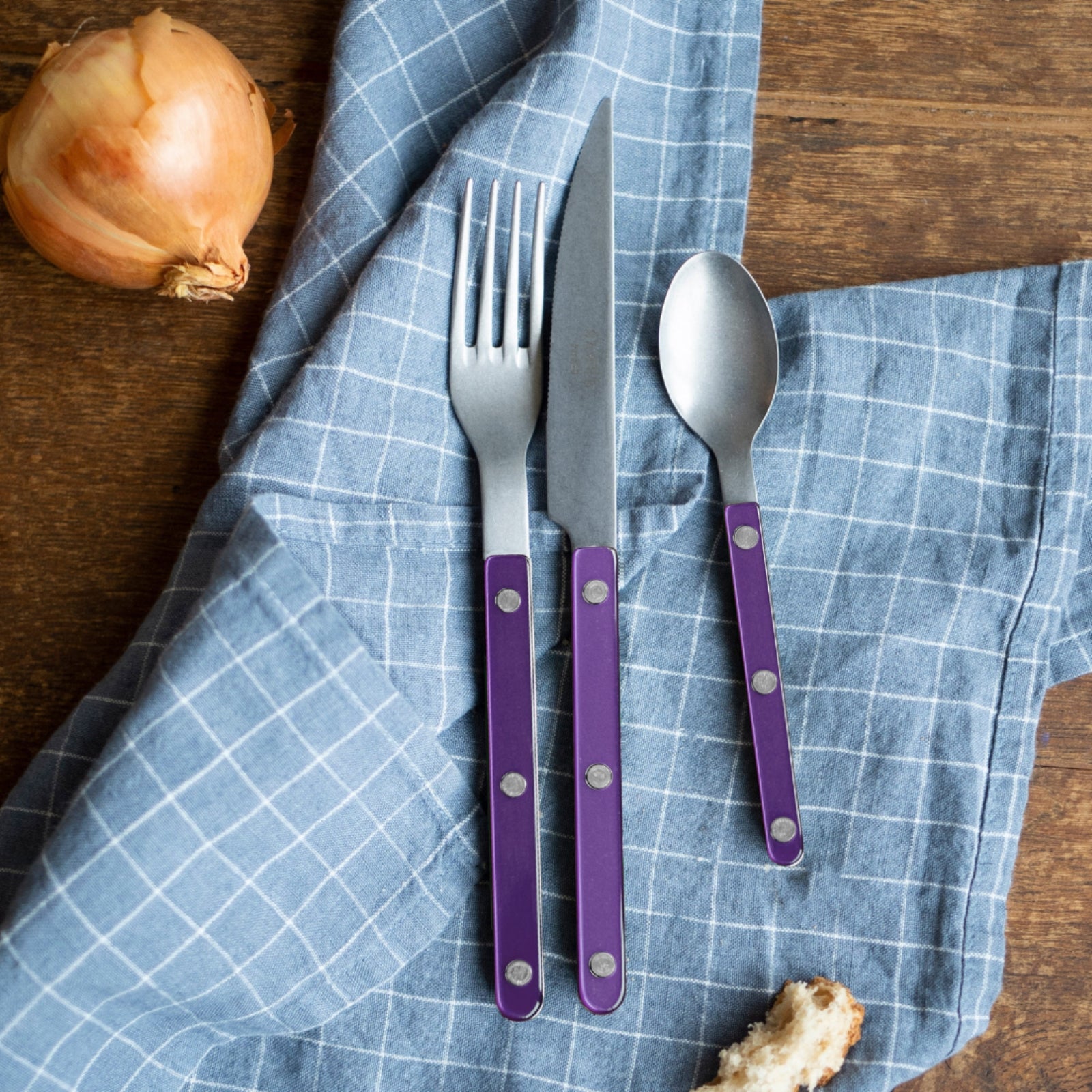 Bistrot Vintage Pearly, Purple - Dinner fork