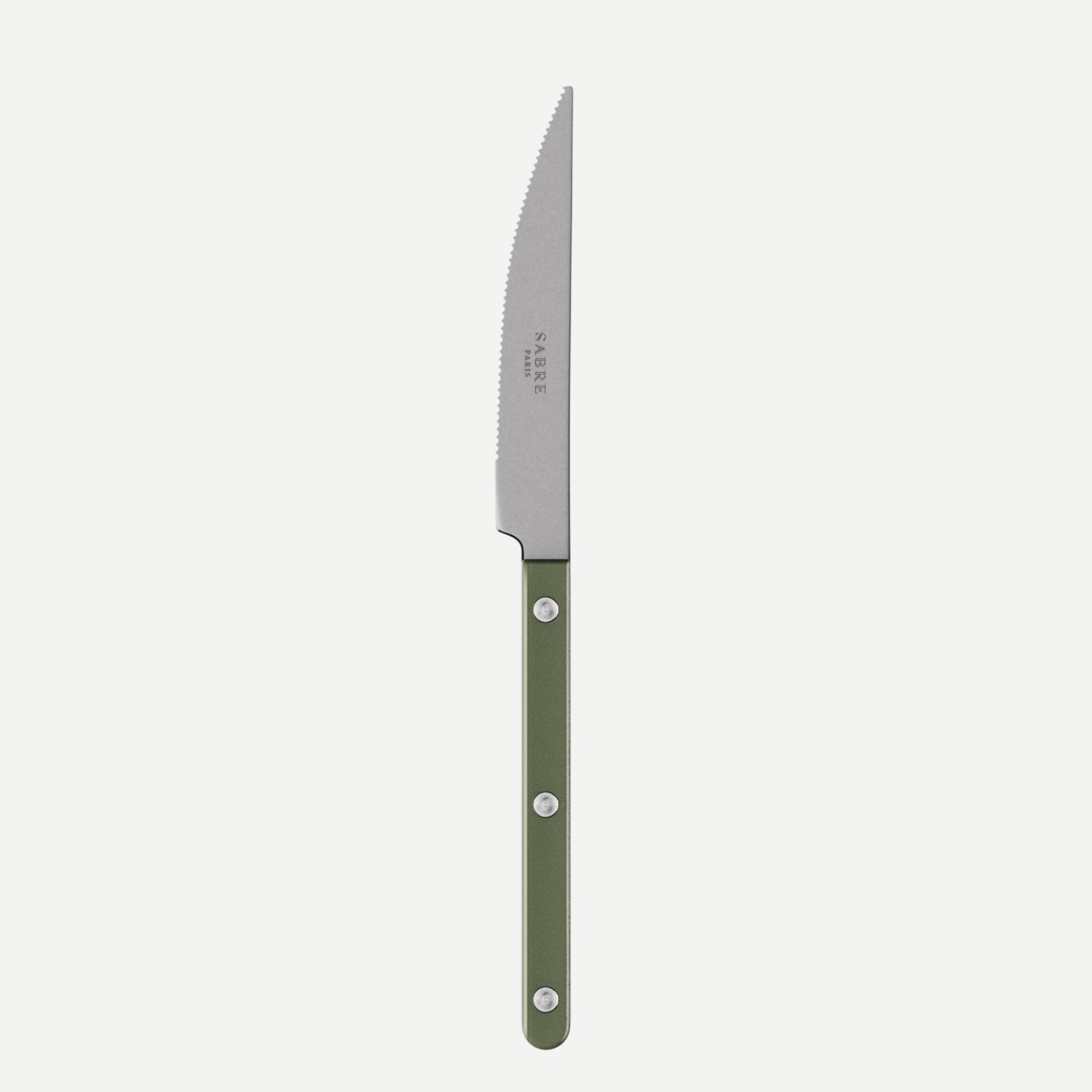 Bistrot Vintage Pearly, Dark green - Dinner knife