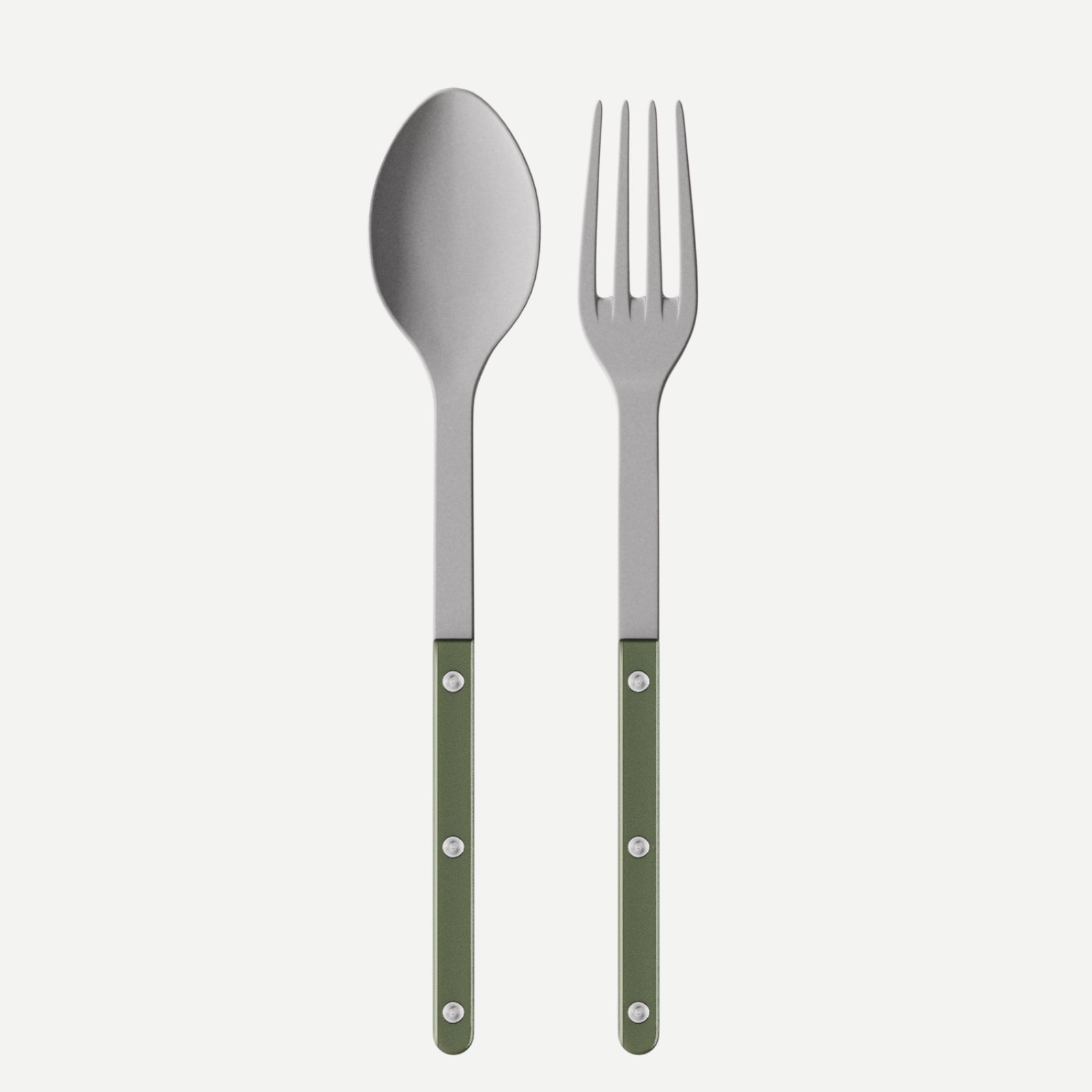 Bistrot Vintage Pearly, Dark green - Serving set