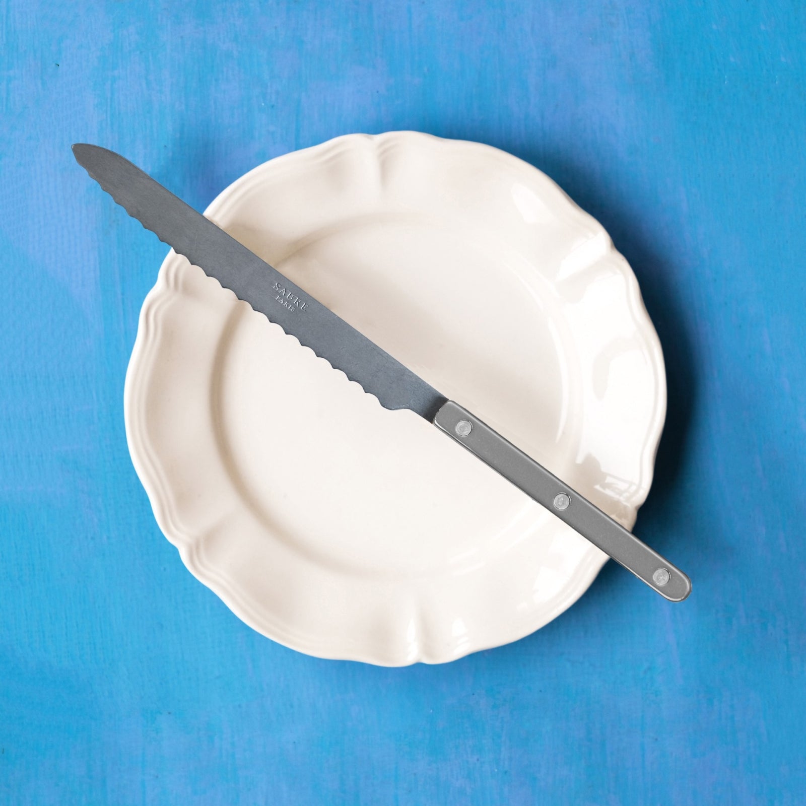 Bistrot Vintage Pearly, Grey - Bread knife