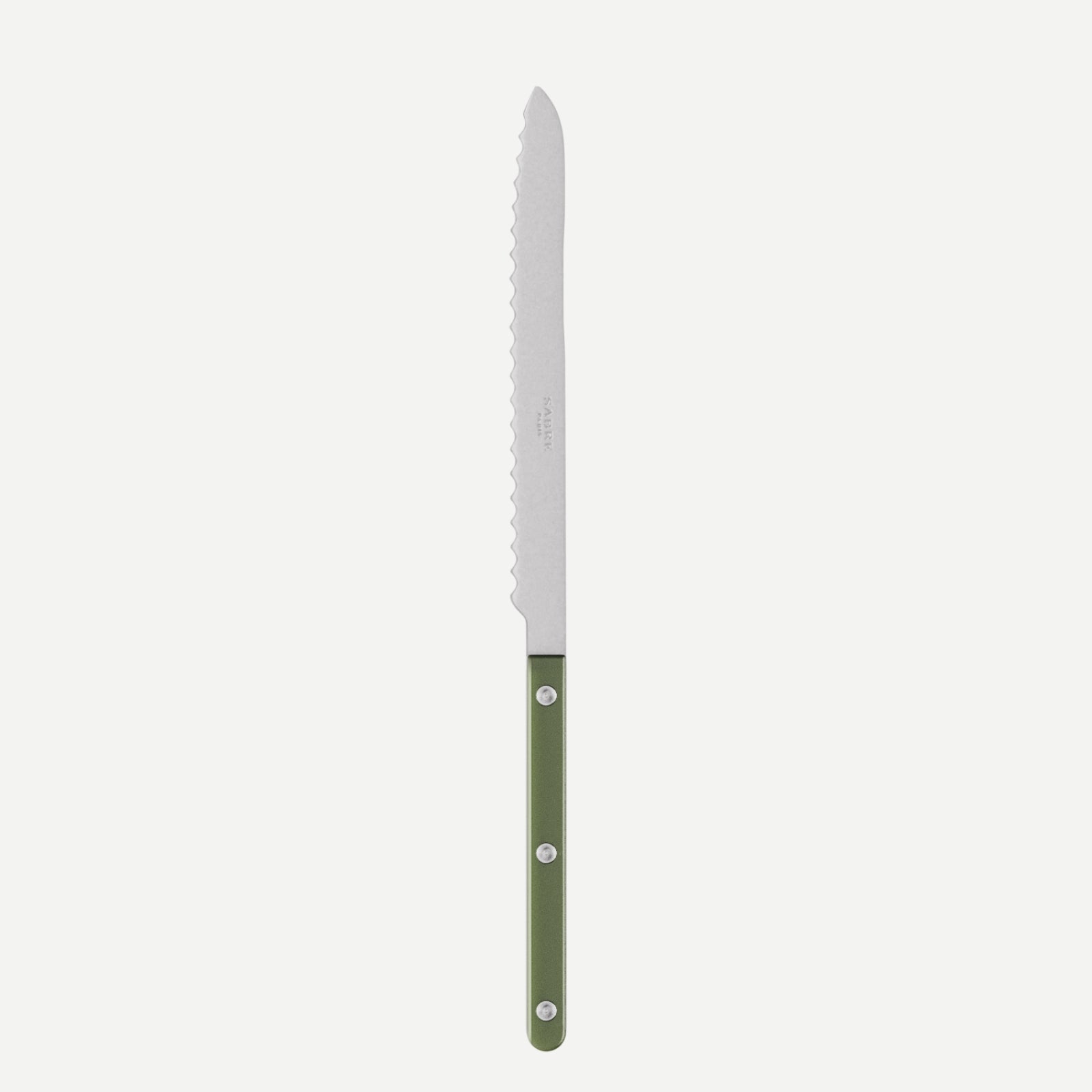 Bistrot Vintage Pearly, Dark green - Bread knife