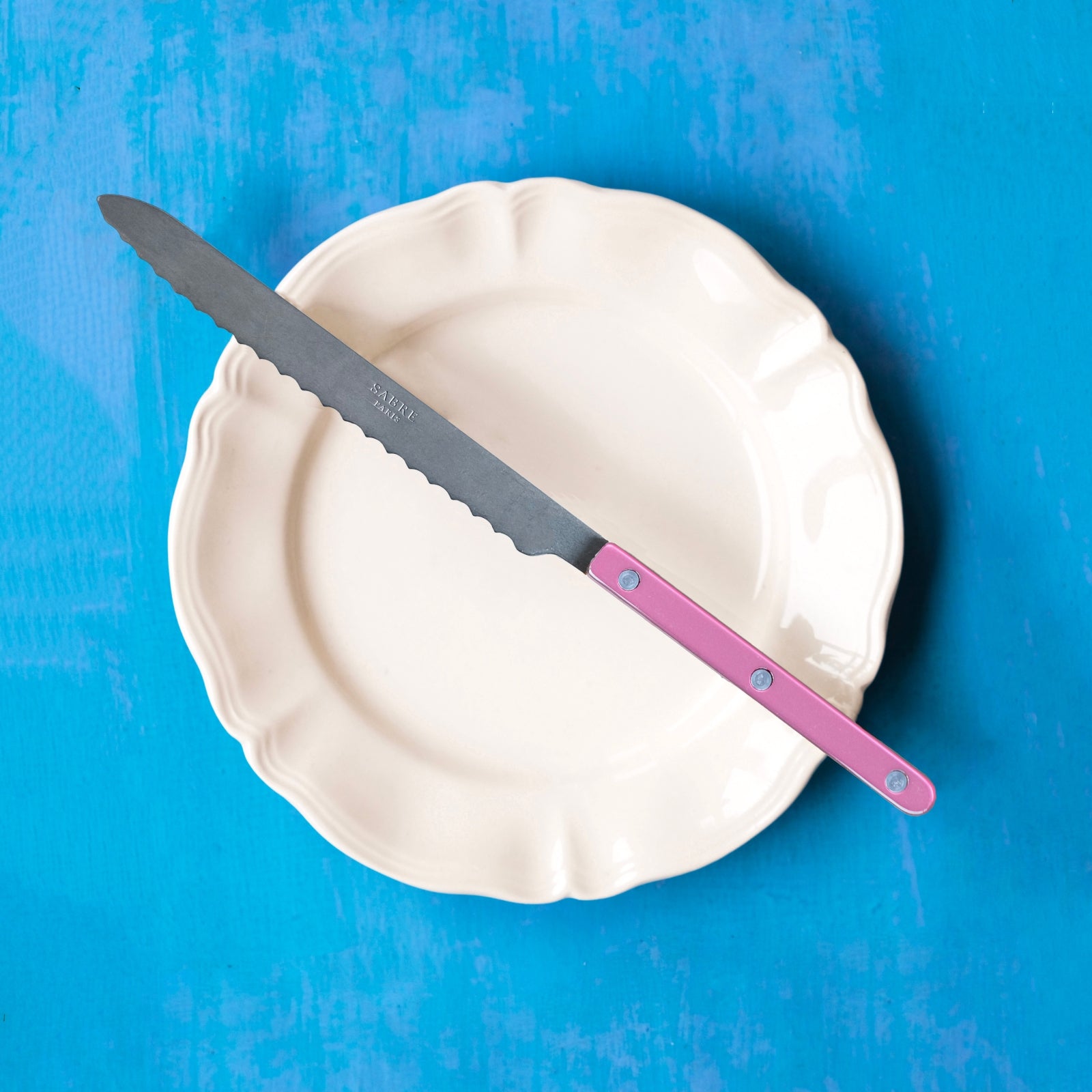 Bistrot Vintage Pearly, Soft pink - Bread knife