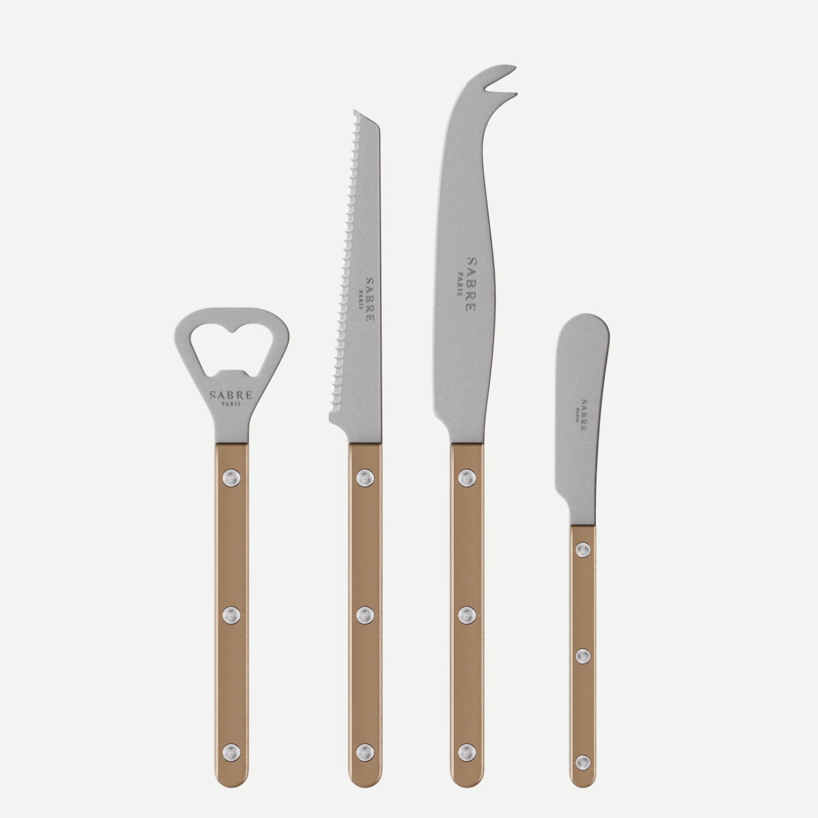 Bistrot Vintage Pearly, Caramel - Bistrot aperitif set