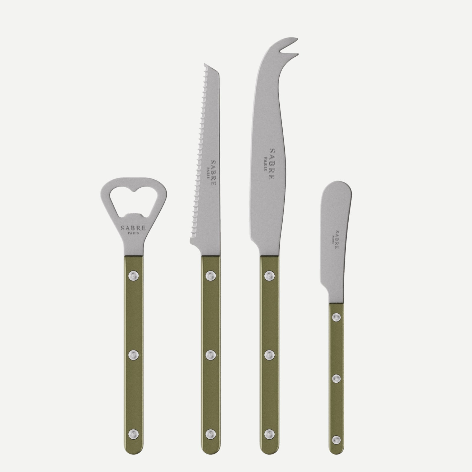 Bistrot Vintage Pearly, Olive - Bistrot aperitif set