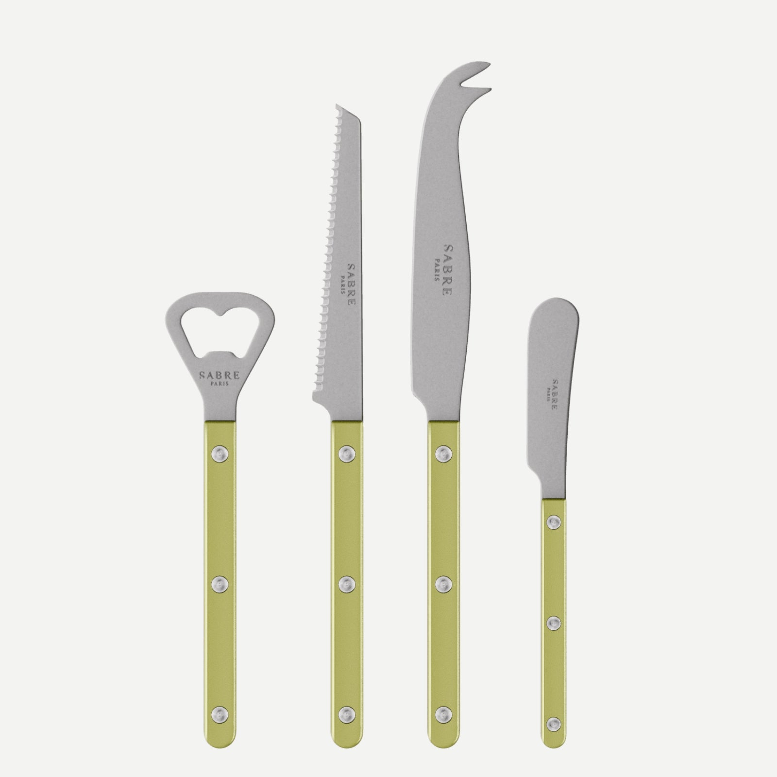 Bistrot Vintage Pearly, Moss - Bistrot aperitif set