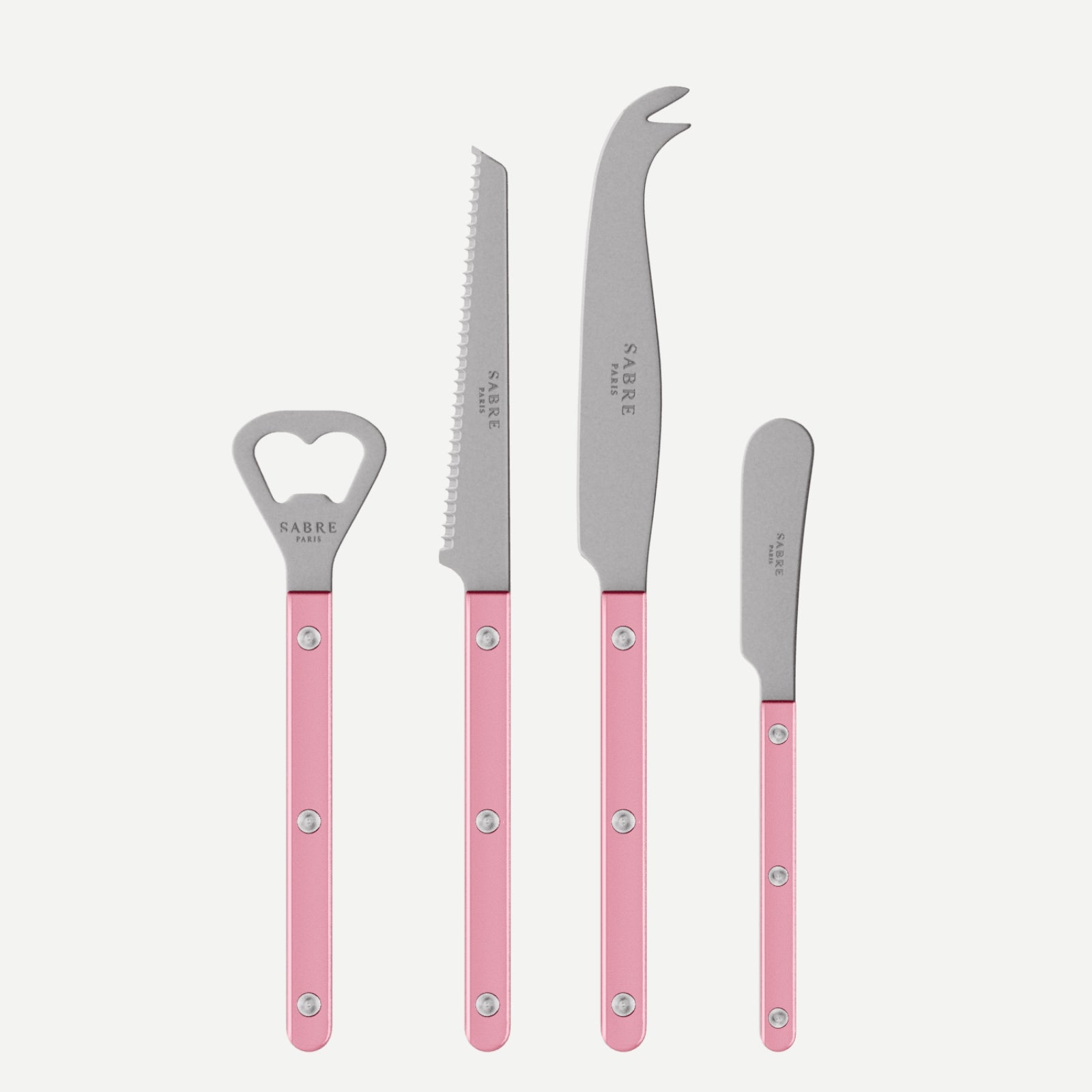 Bistrot Vintage Pearly, Soft pink - Bistrot aperitif set