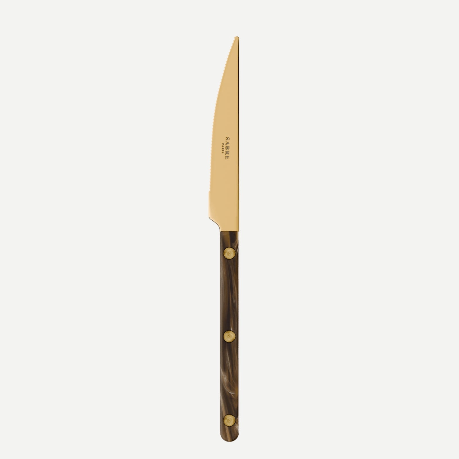 Bistrot Gold Buffalo, Faux Buffalo - Dessert knife