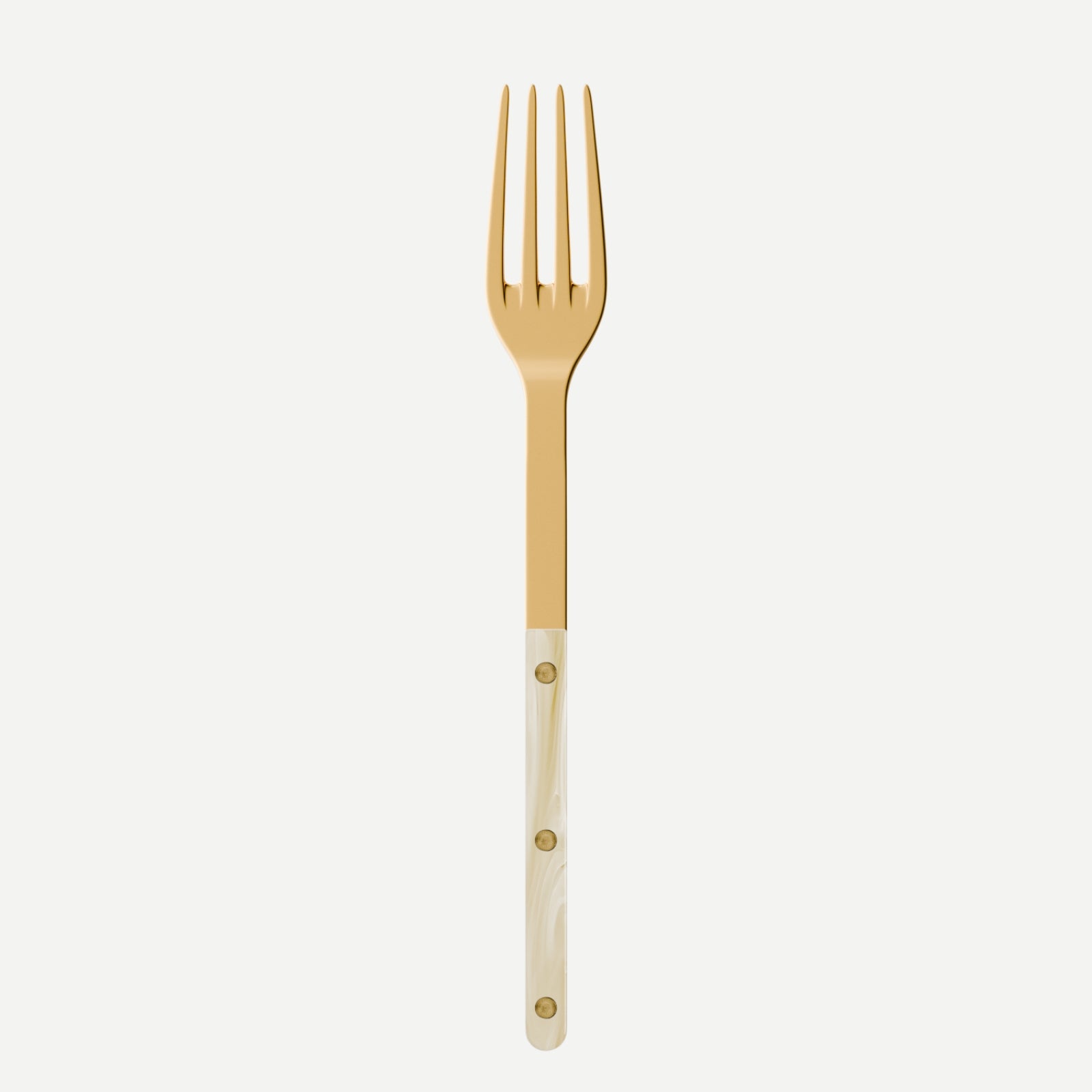 Bistrot Gold Horn, Faux Horn - Serving fork