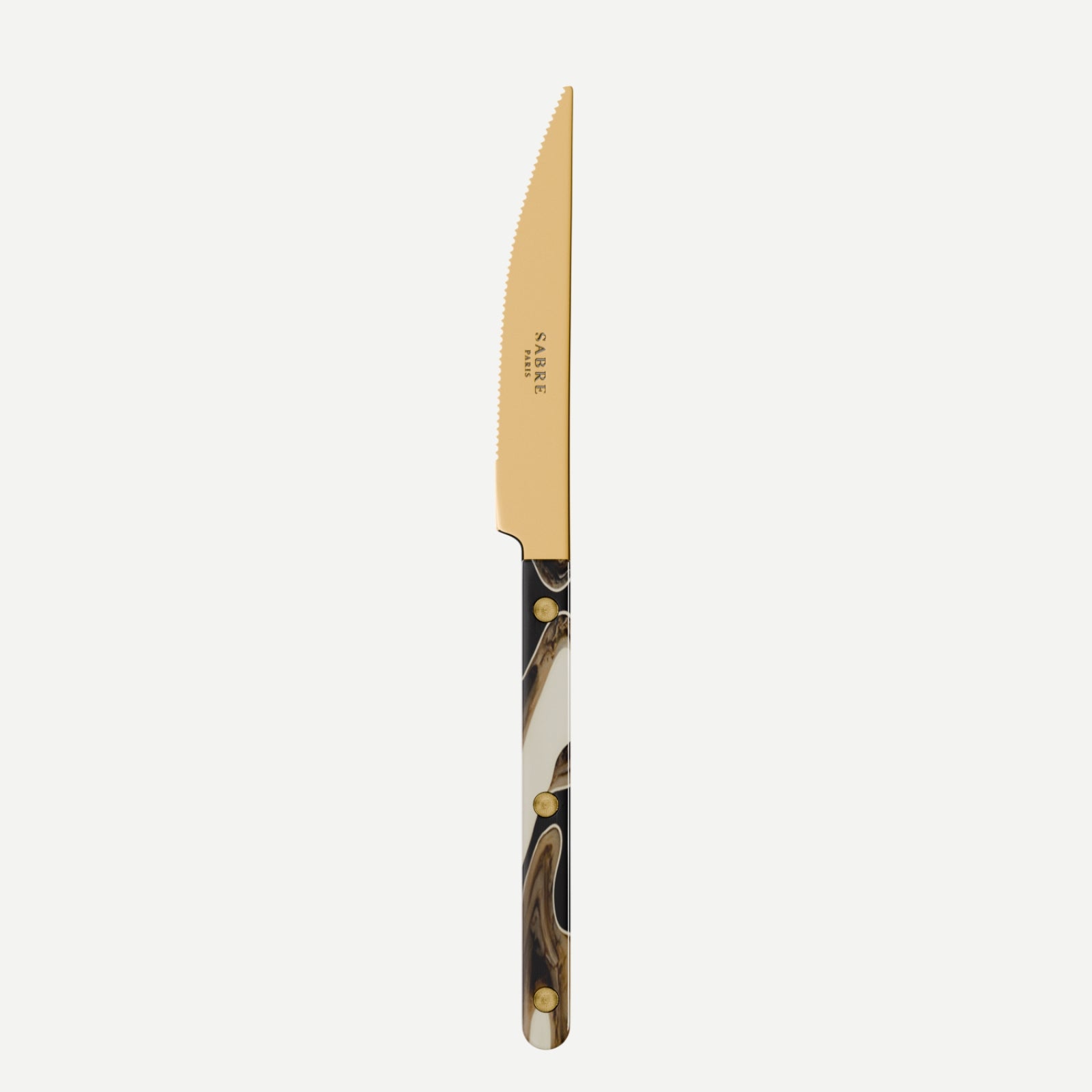 Bistrot Gold Dune, Dune Black - Dinner knife