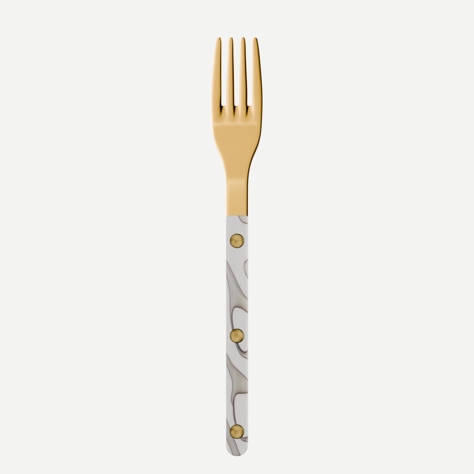 Bistrot Gold color Dune, Dune Ivory - Salad fork