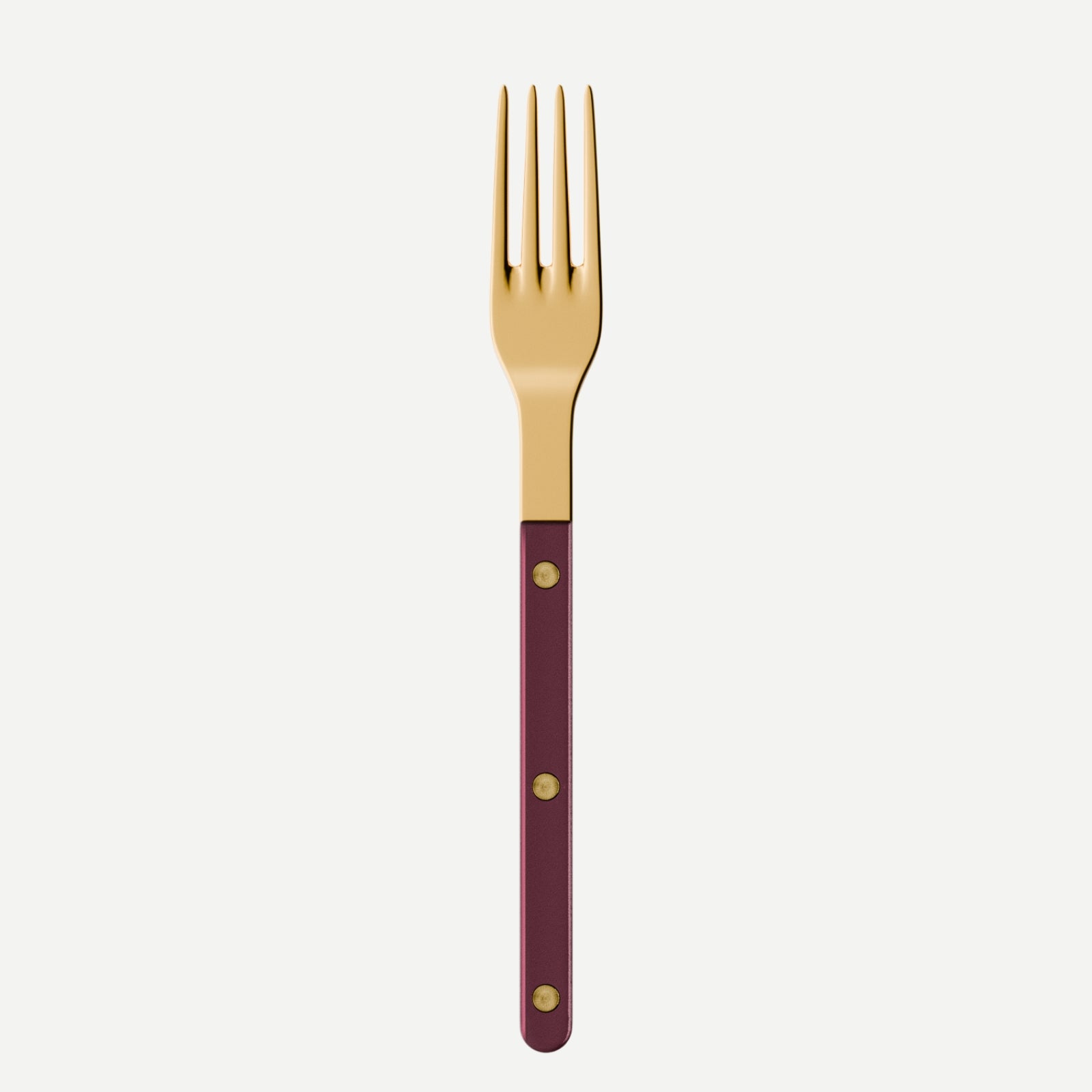 Bistrot Gold color Pearly, Aubergine - Dinner fork