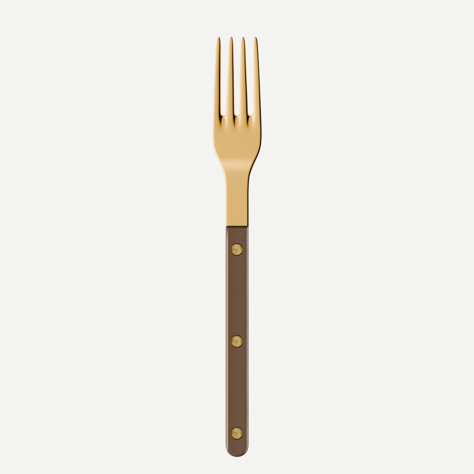 Bistrot Gold color Pearly, Brown - Dinner fork