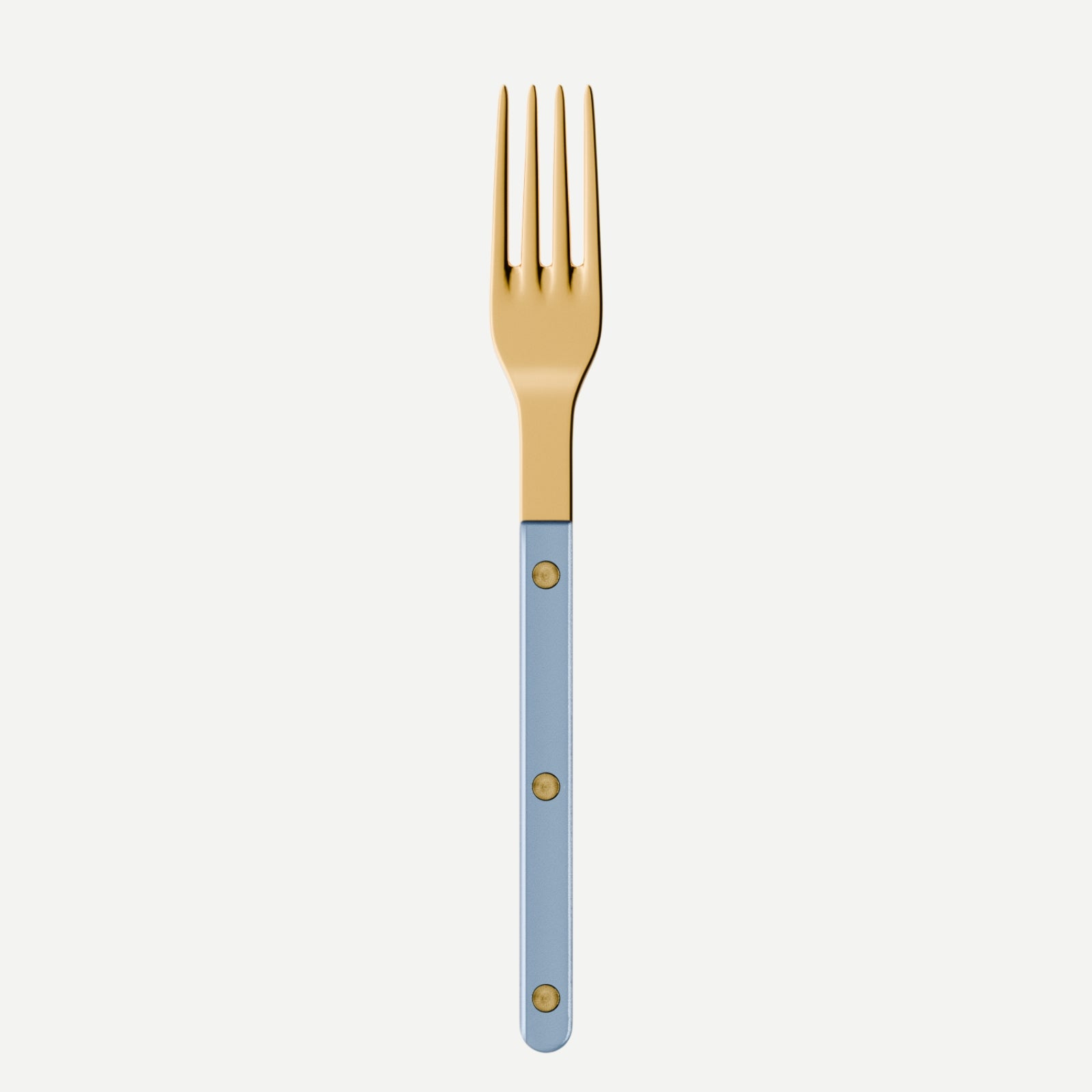 Bistrot Gold color Pearly, Light blue - Dinner fork