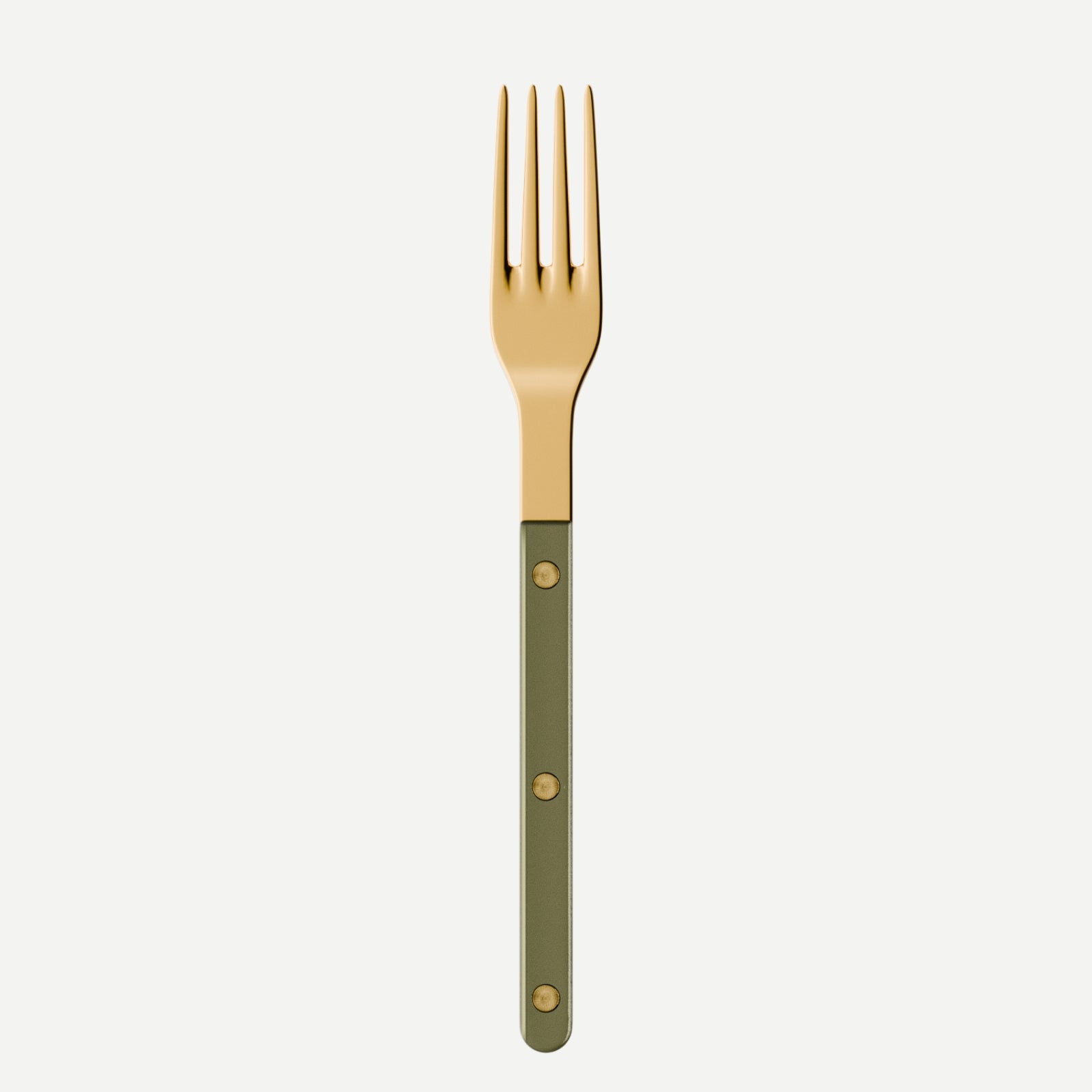 Bistrot Gold color Pearly, Olive - Dinner fork