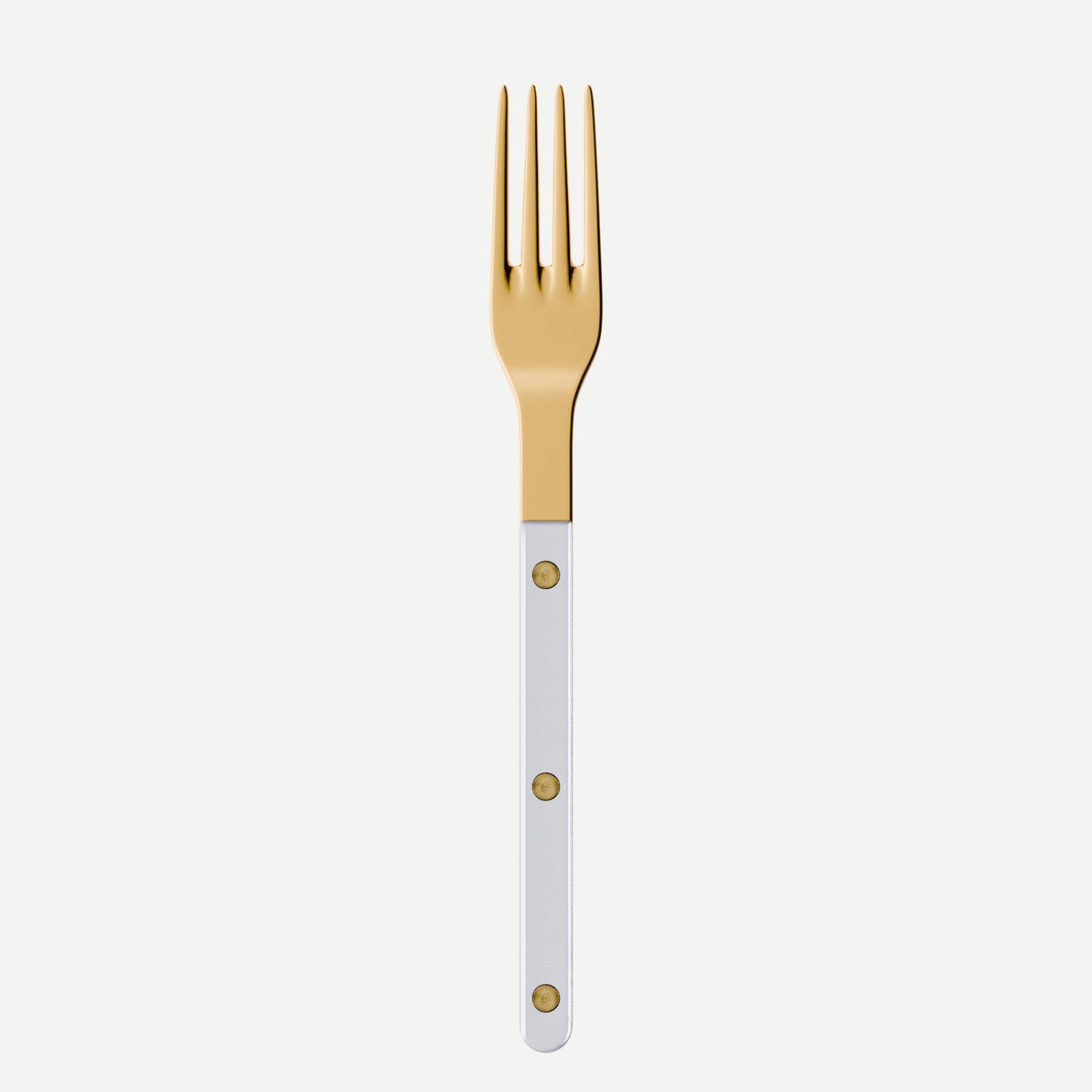 Bistrot Gold color Pearly, White - Dinner fork
