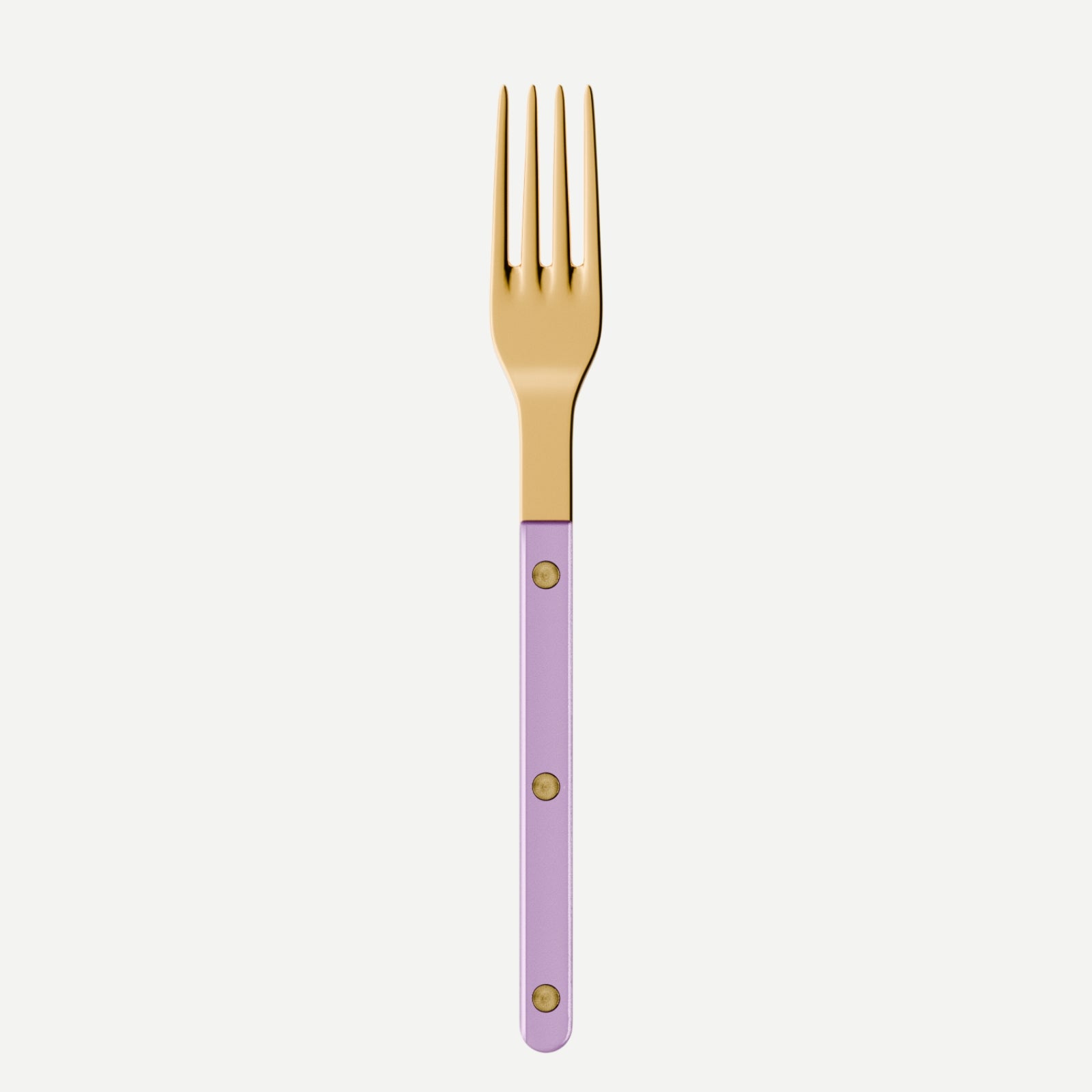 Bistrot Gold color Pearly, Lilac - Dinner fork