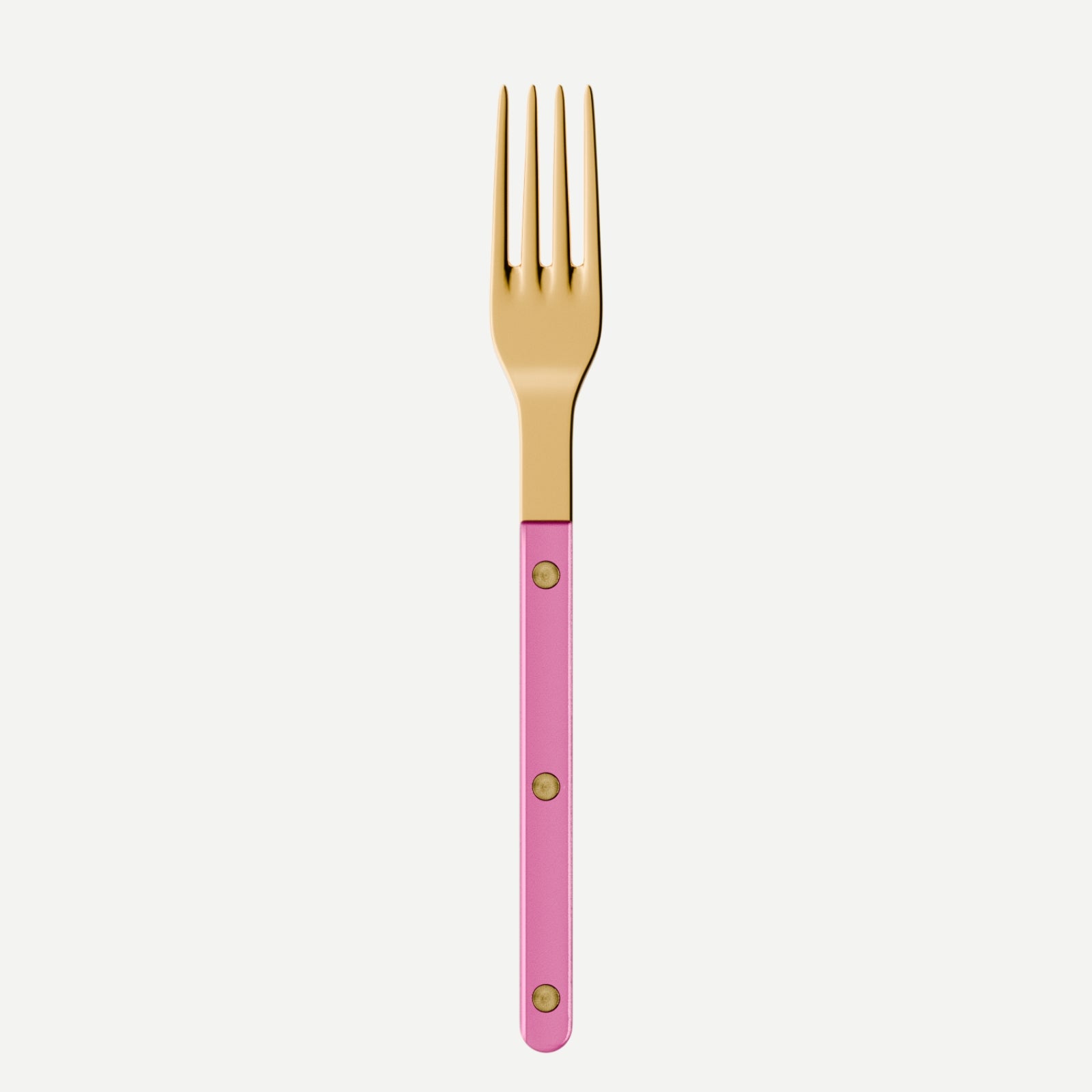 Bistrot Gold color Pearly, Pink - Dinner fork