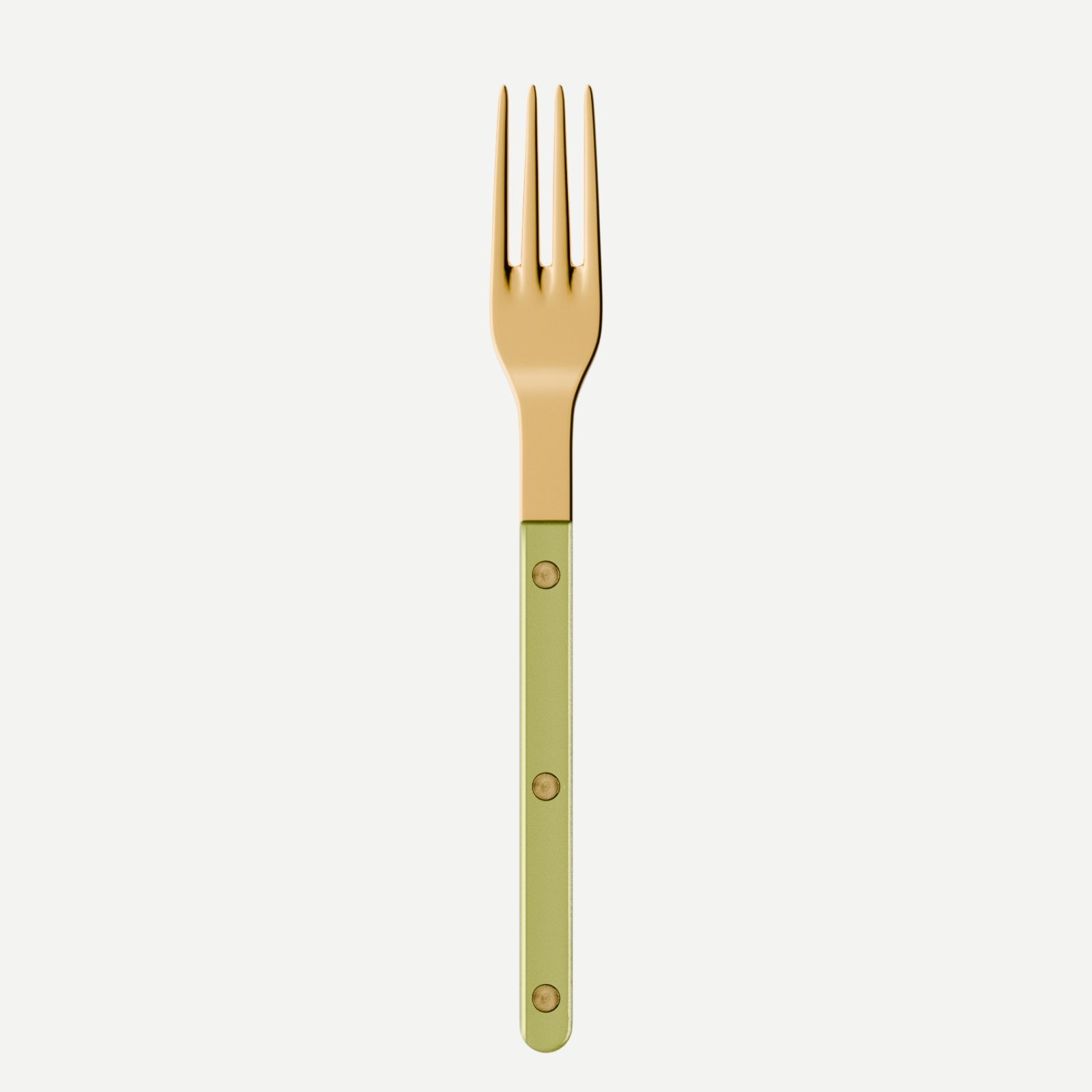 Bistrot Gold color Pearly, Moss - Dinner fork
