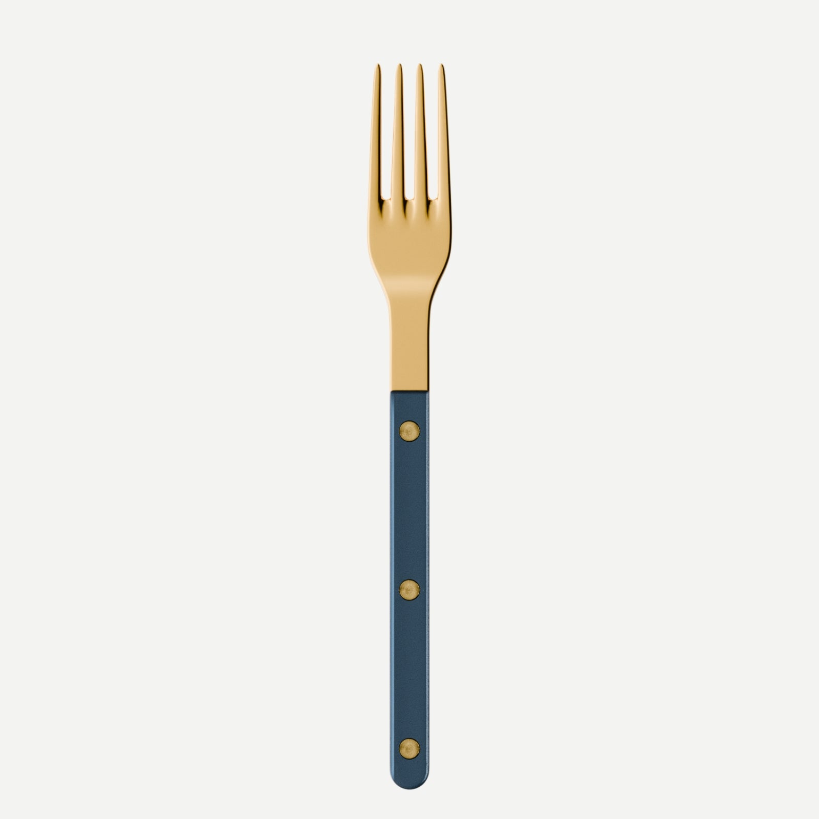 Bistrot Gold color Pearly, Steel blue - Dinner fork