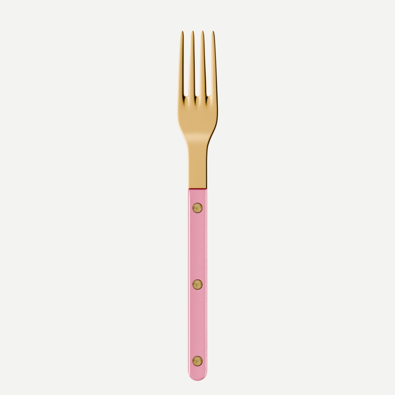 Bistrot Gold color Pearly, Soft pink - Dinner fork