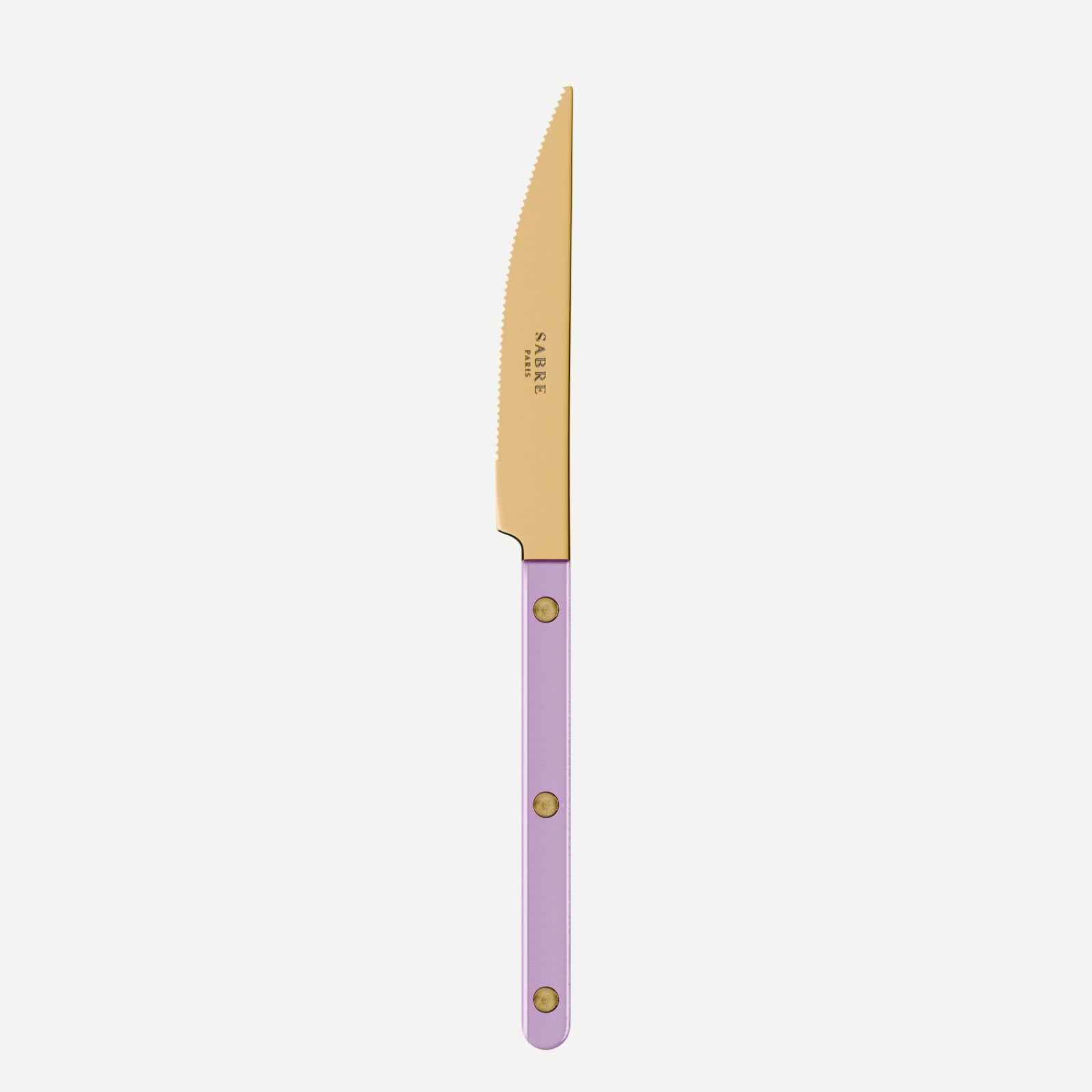 Bistrot Gold Pearly, Lilac - Dinner knife