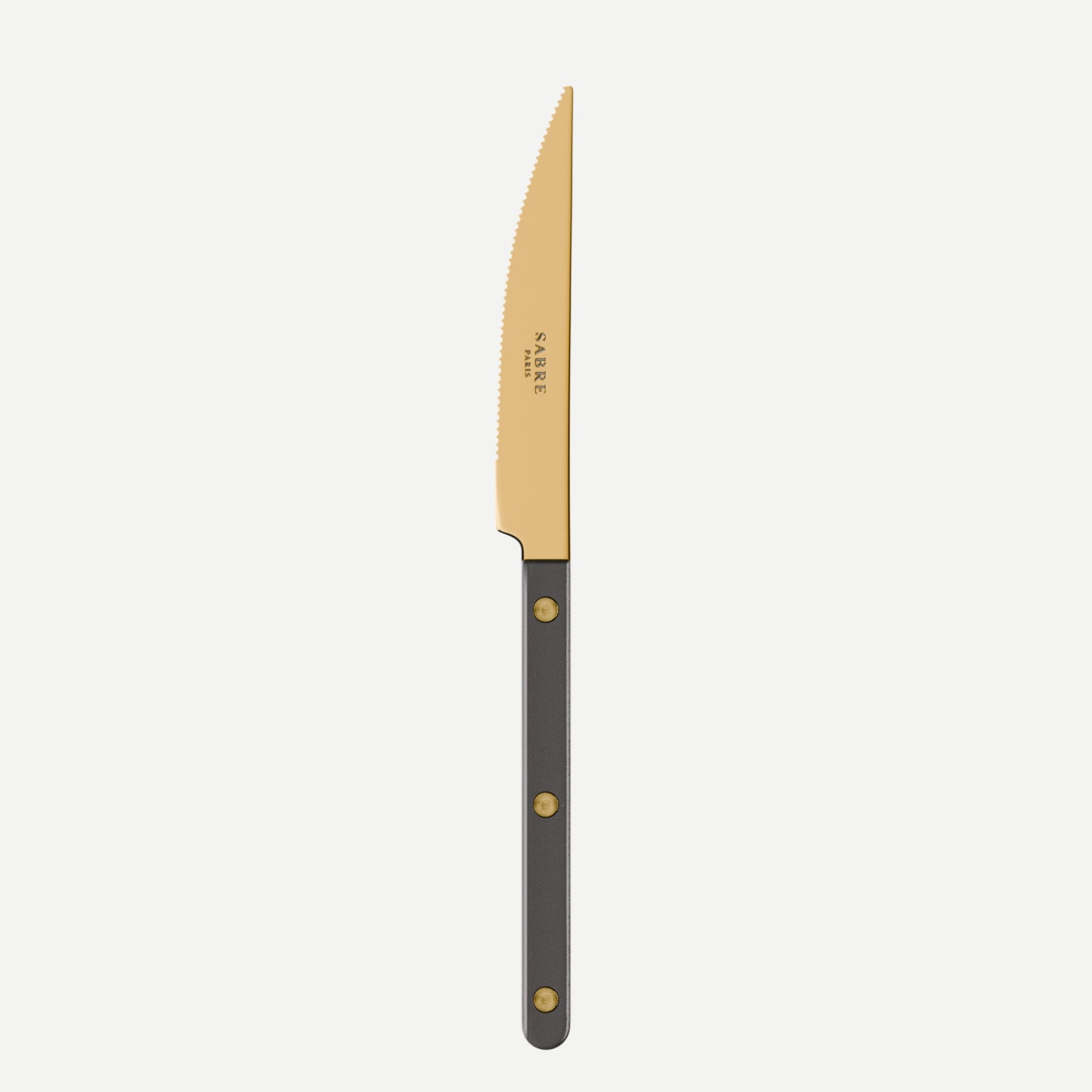 Bistrot Gold Pearly, Dark grey - Dinner knife