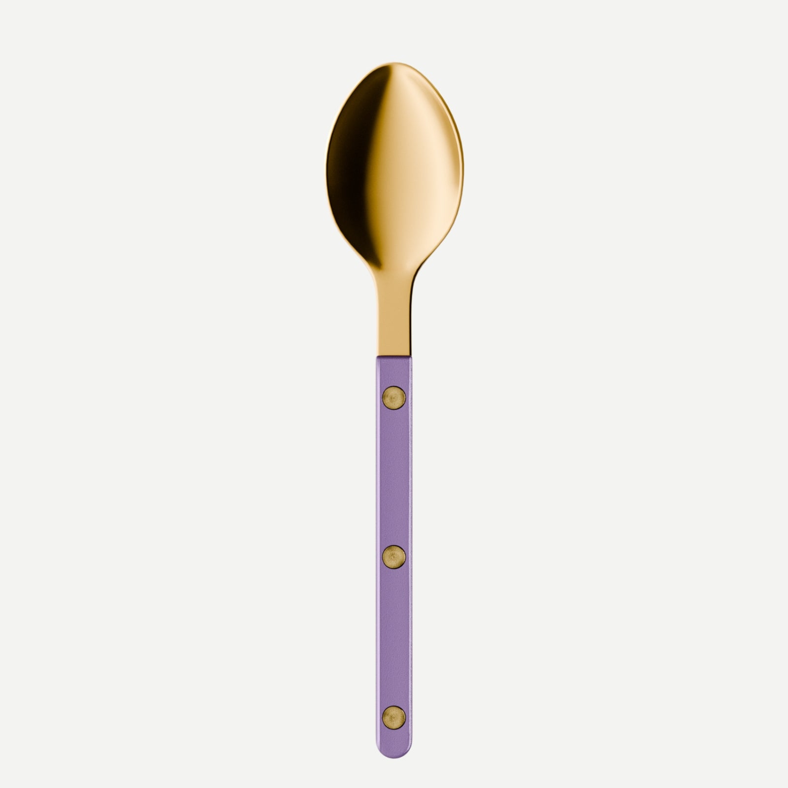 Bistrot Gold Pearly, Purple - Dessert spoon