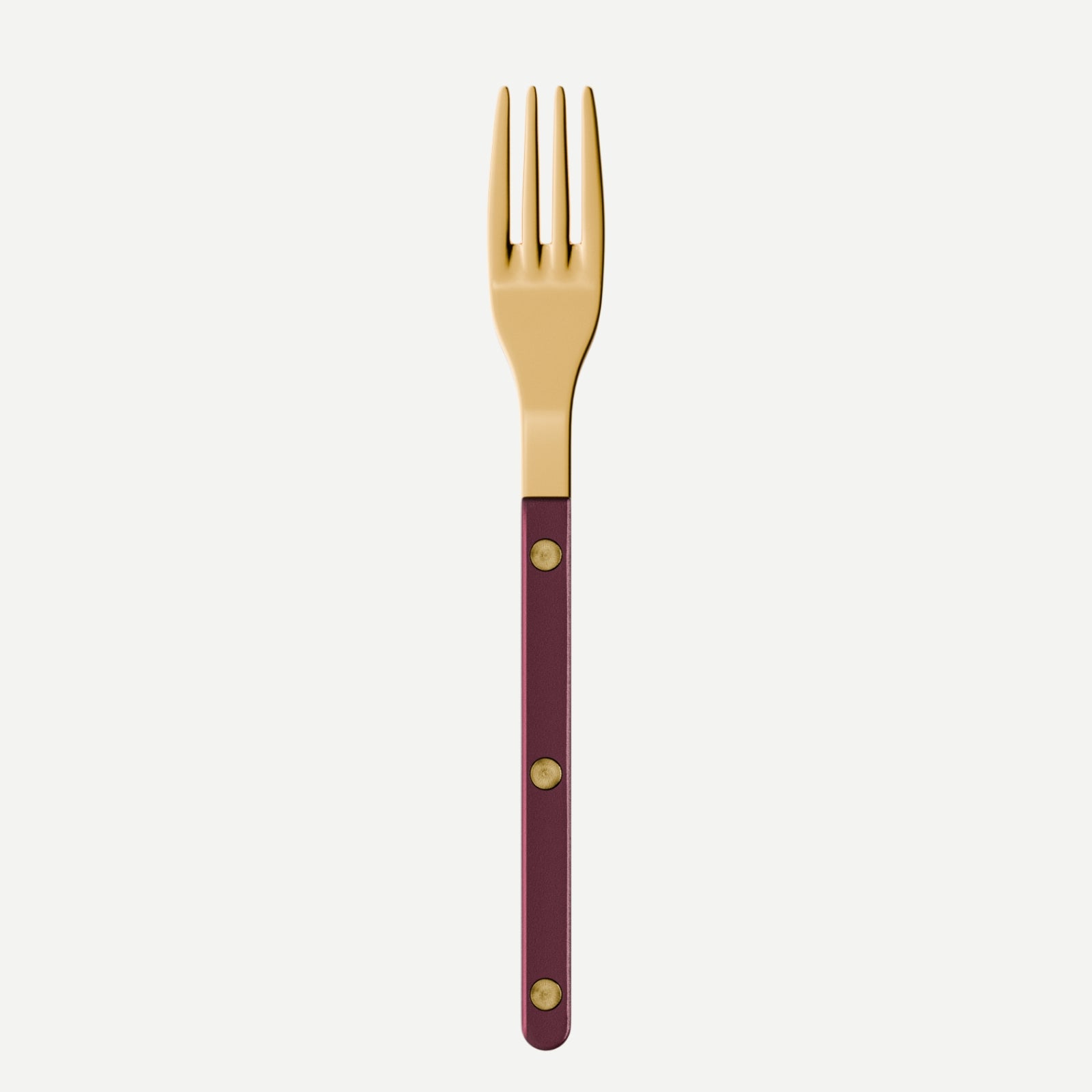 Bistrot Gold color Pearly, Aubergine - Salad fork