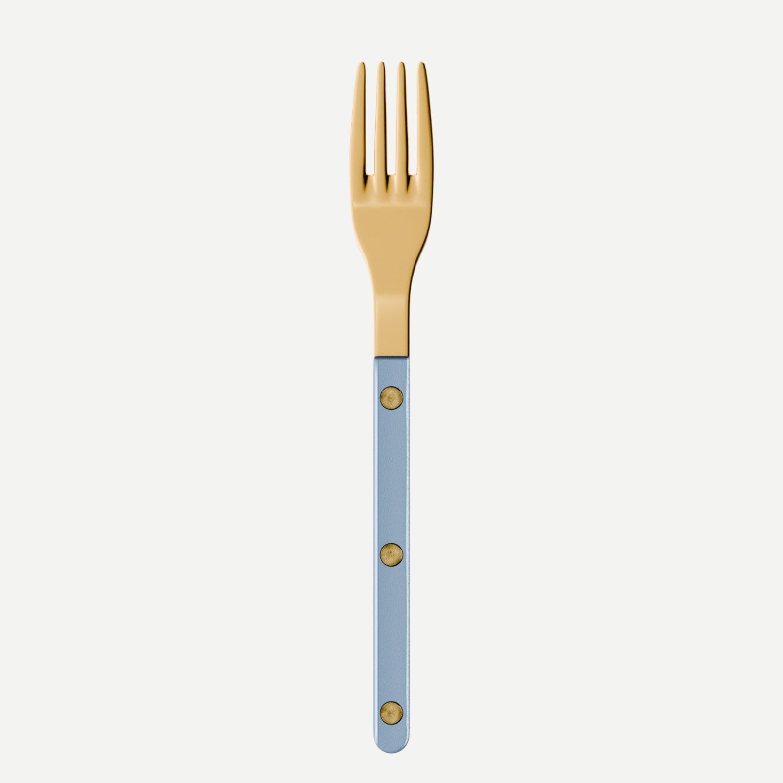 Bistrot Gold color Pearly, Light blue - Salad fork