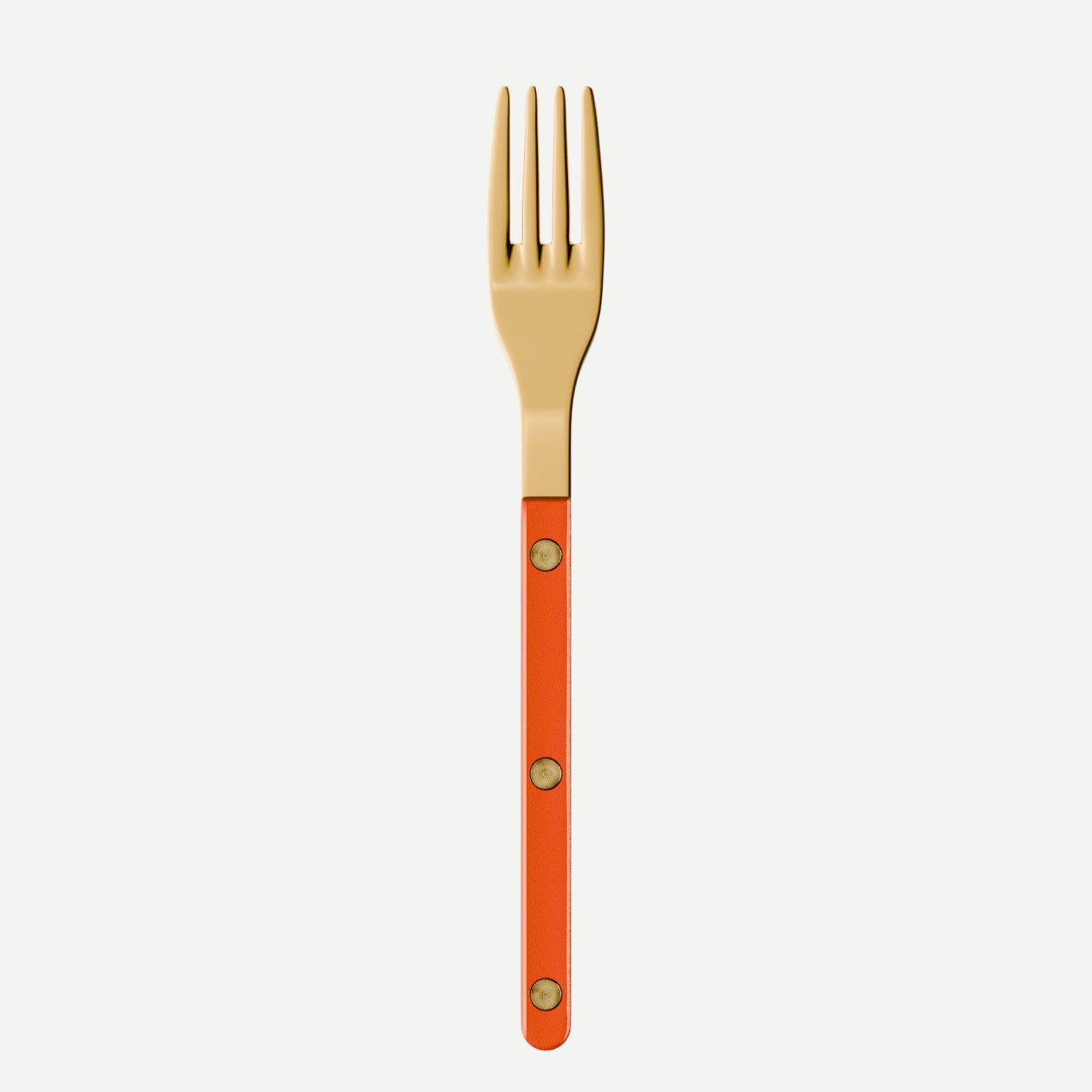 Bistrot Gold color Pearly, Orange - Salad fork