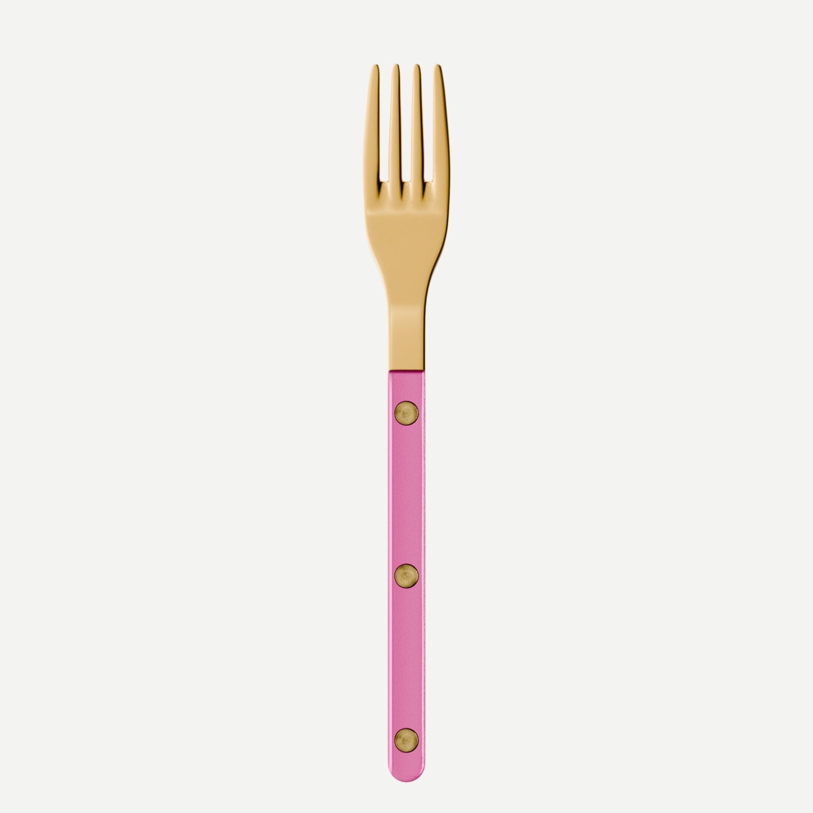 Bistrot Gold color Pearly, Pink - Salad fork