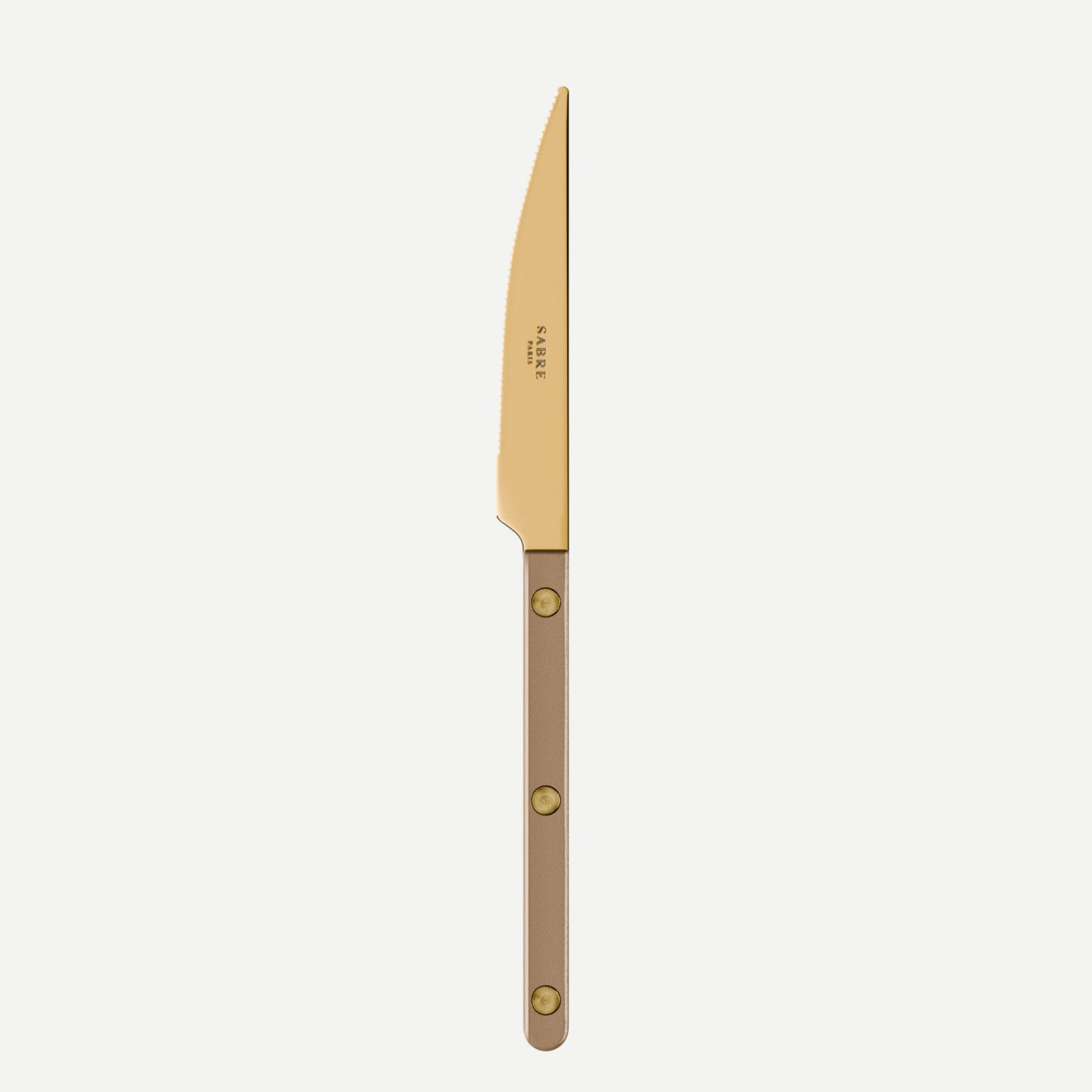 Bistrot Gold Pearly, Caramel - Dessert knife