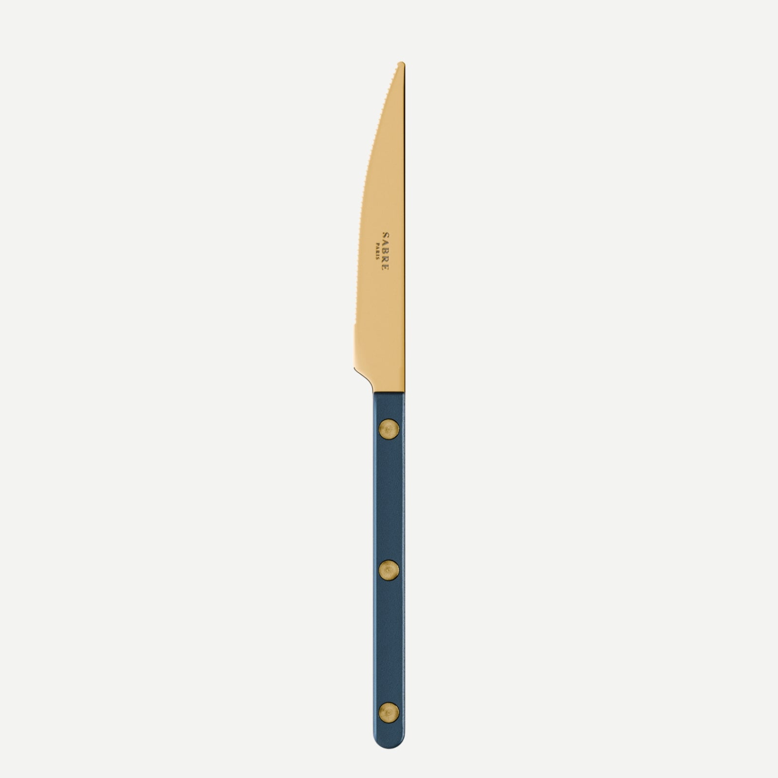 Bistrot Gold Pearly, Steel blue - Dessert knife