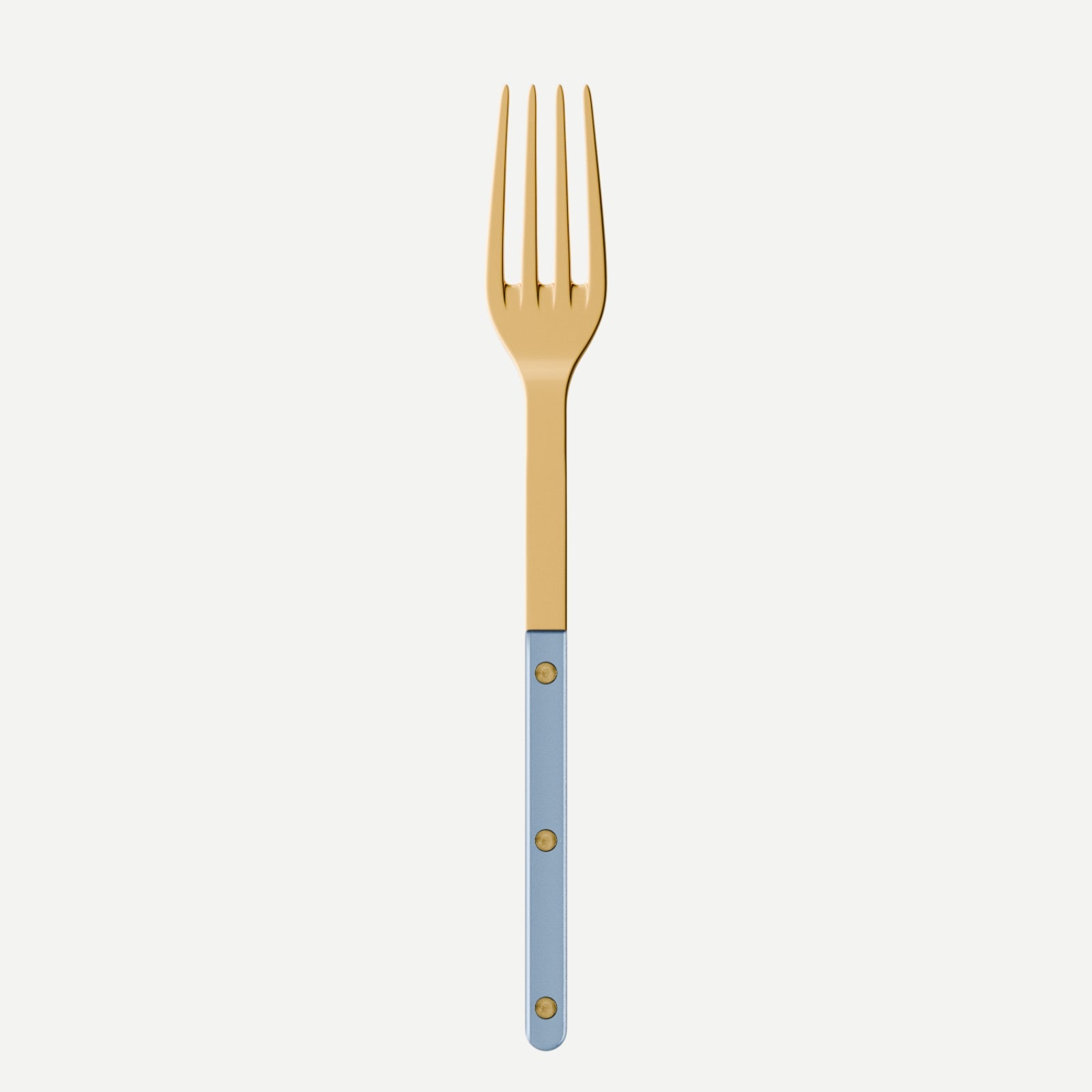 Bistrot Gold Pearly, Light blue - Serving fork