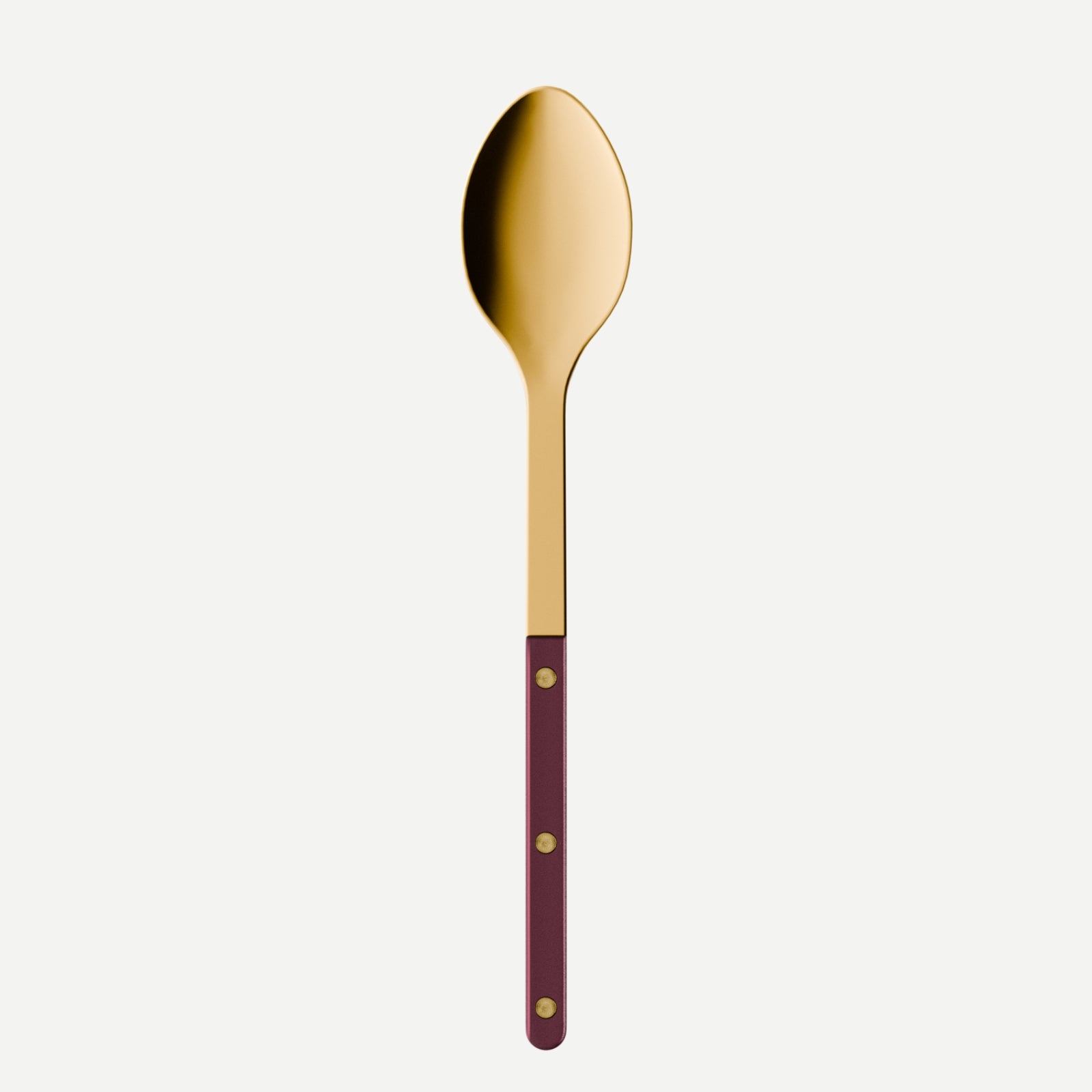 Bistrot Gold Pearly, Aubergine - Serving spoon