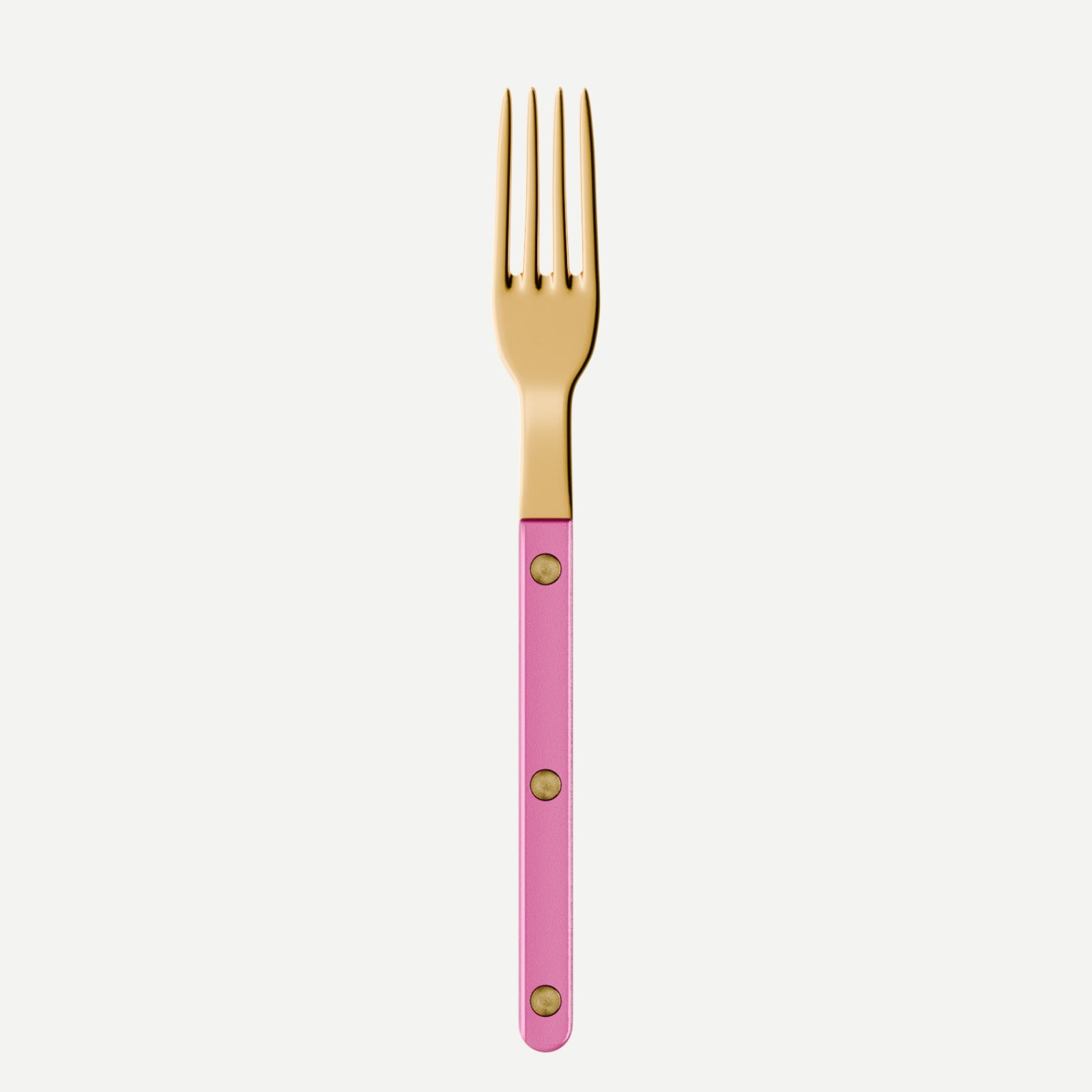 Bistrot Gold color Pearly, Pink - Small fork