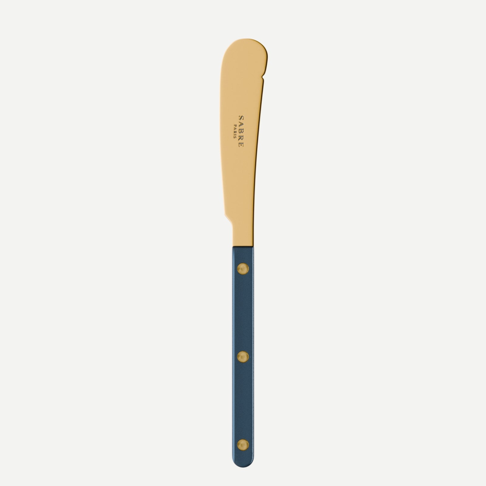 Bistrot Gold Pearly, Steel blue - Butter knife