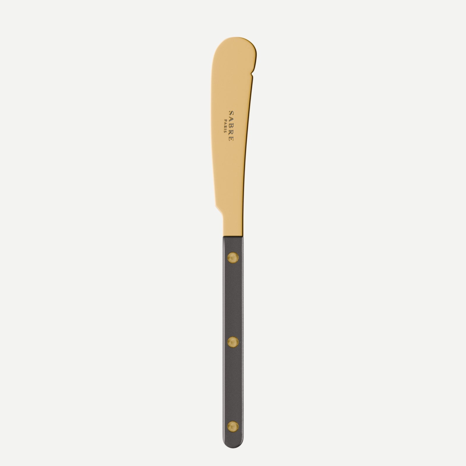 Bistrot Gold Pearly, Dark grey - Butter knife
