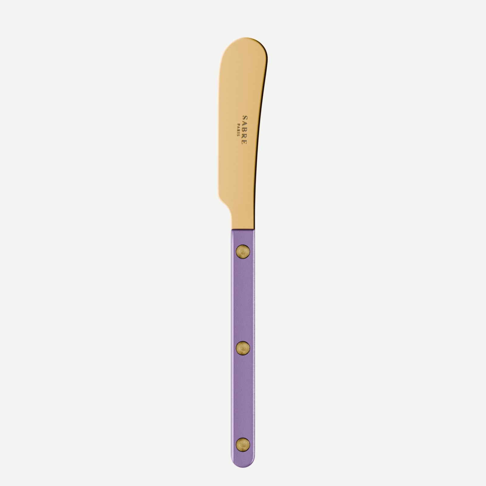 Bistrot Gold Pearly, Purple - Butter spreader