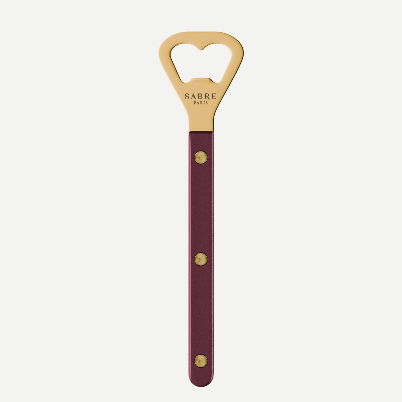 Bistrot Gold Pearly, Aubergine - Bottle opener