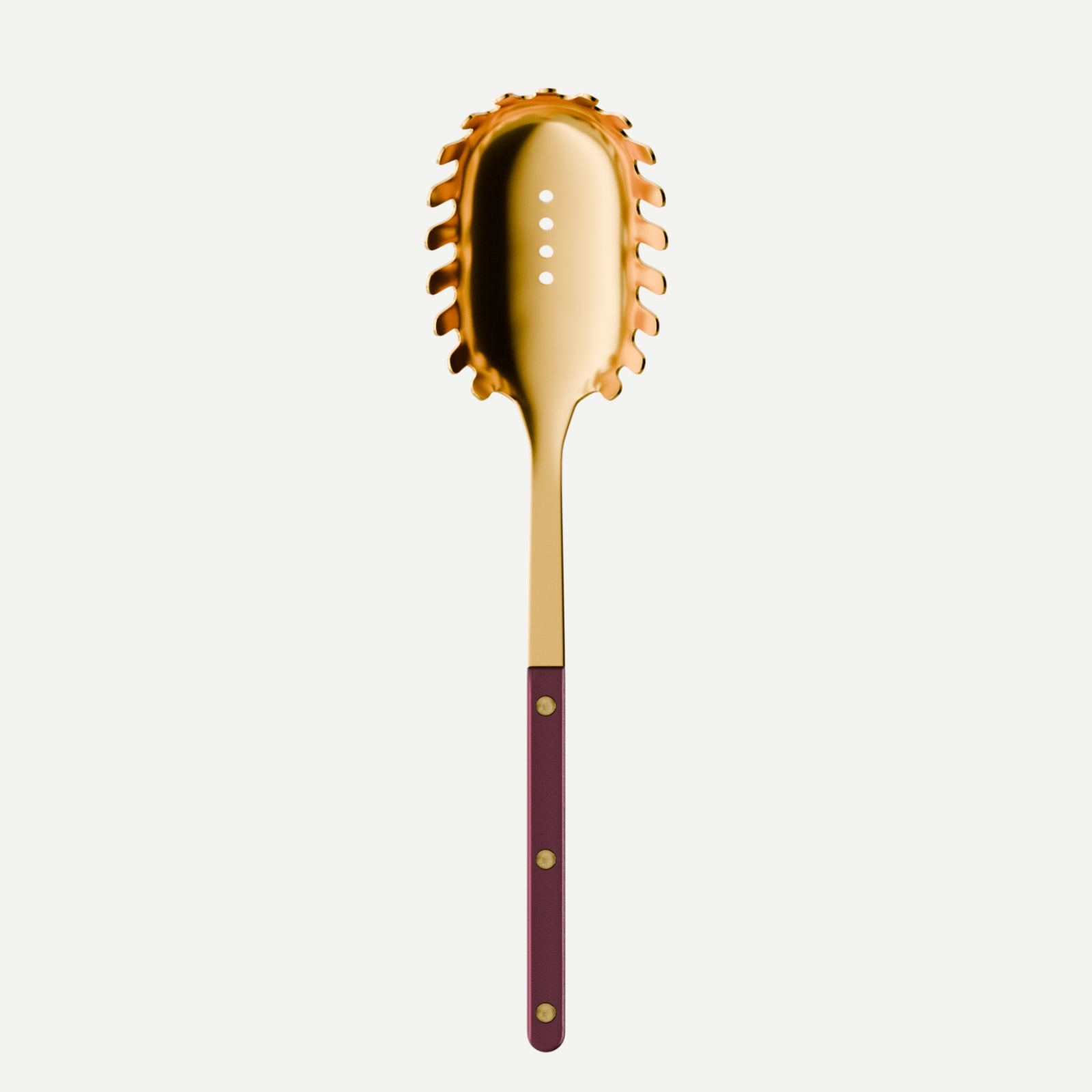Bistrot Gold Pearly, Aubergine - Spaghetti spoon