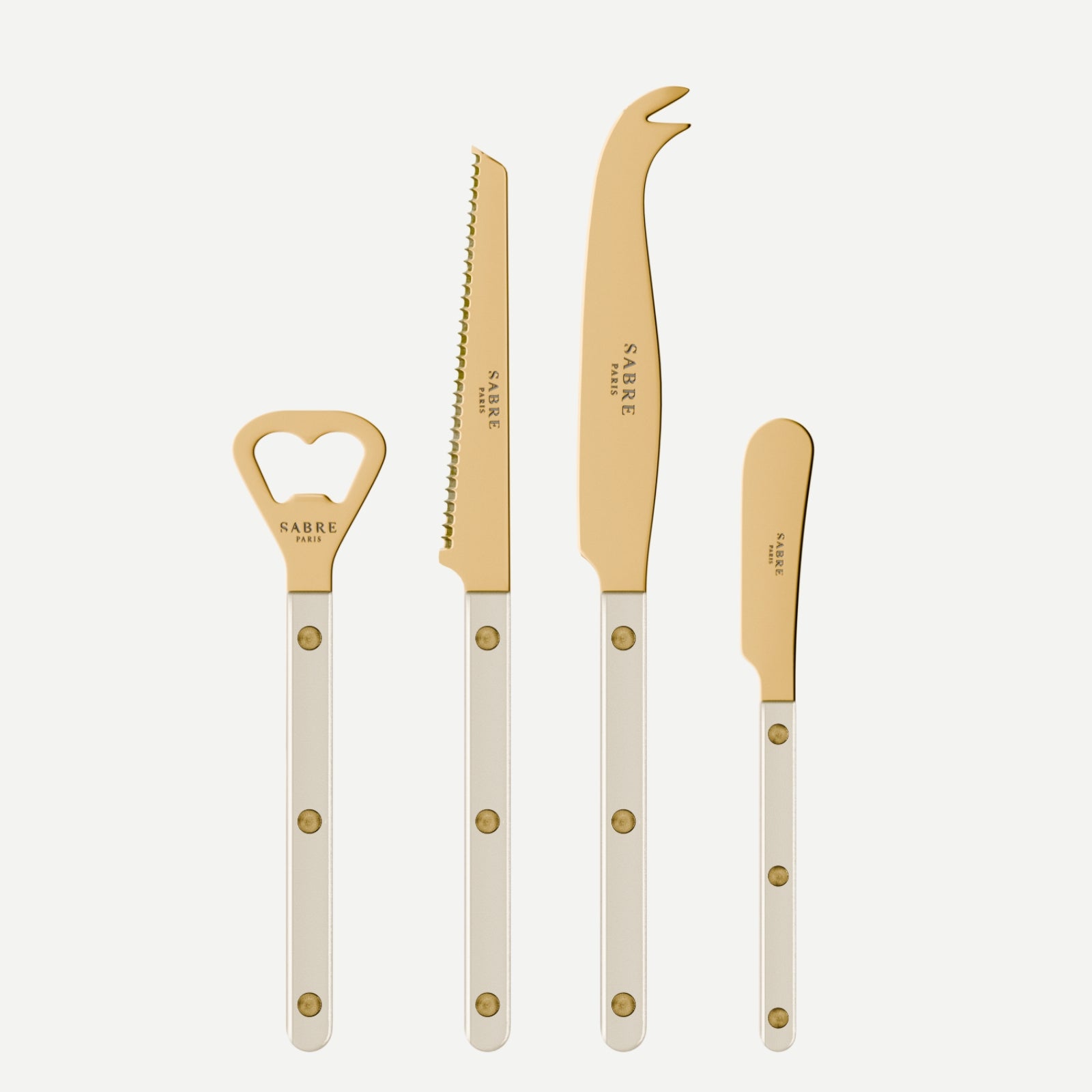 Bistrot Gold Pearly, Pearl - Bistrot aperitif set